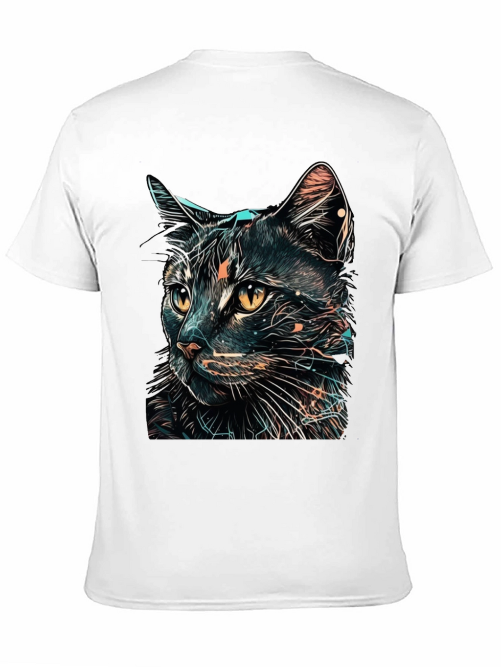 Black Cat Graphic T-Shirt