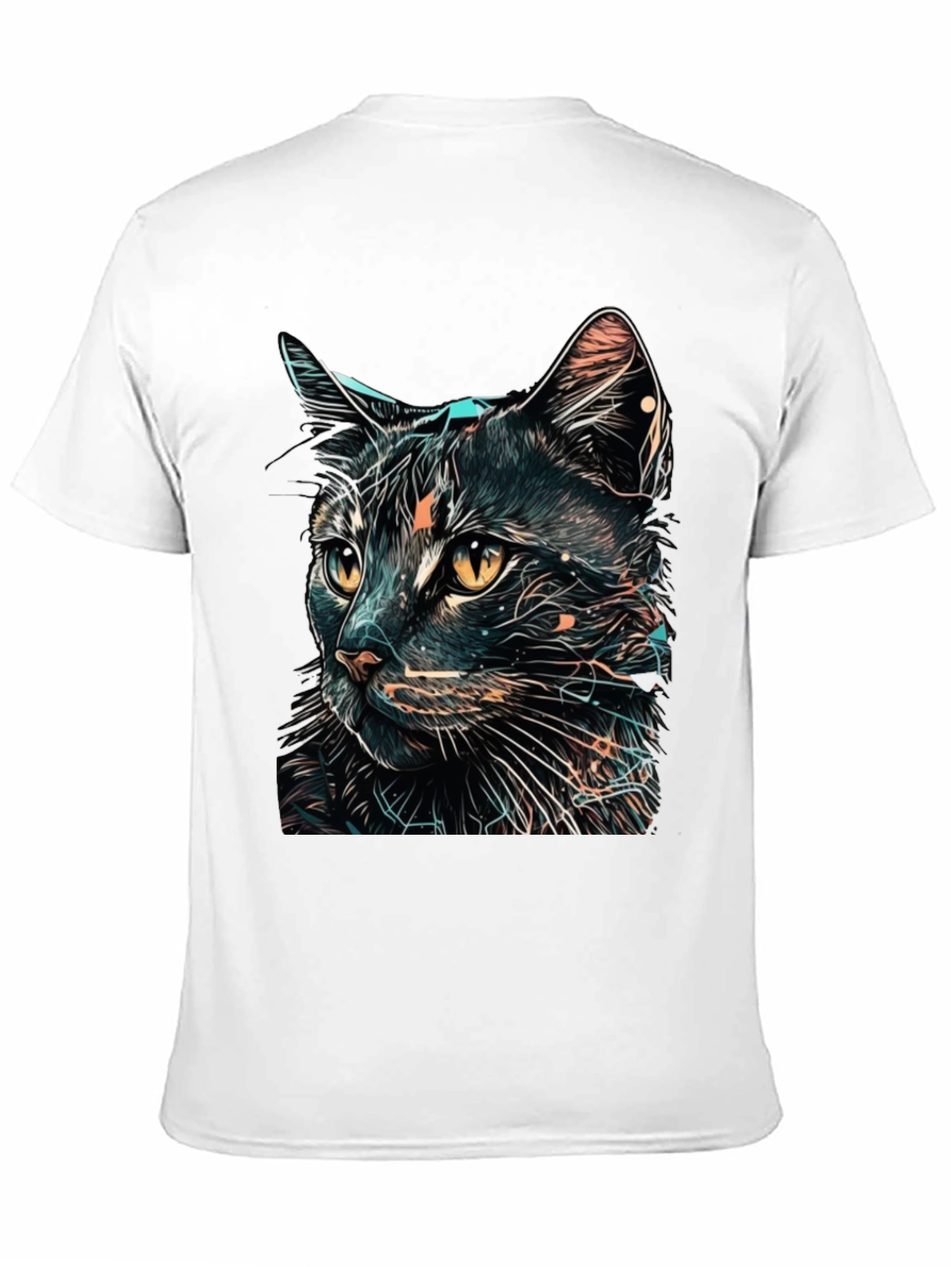 Black Cat Graphic T-Shirt