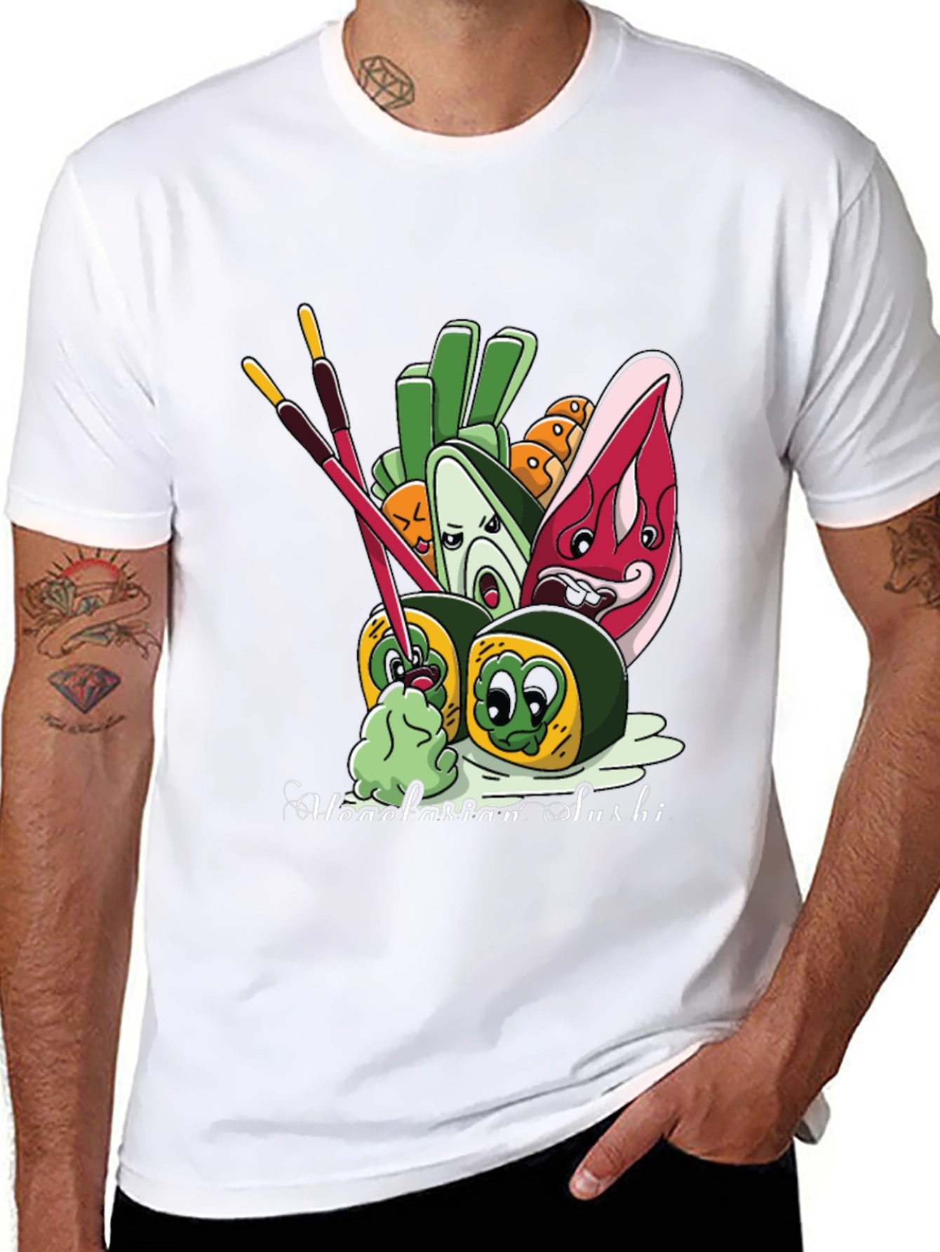 Vegetarian Sushi Graphic Tee