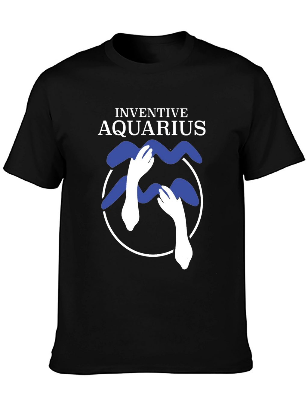 Inventive Aquarius Graphic T-Shirt - Zodiac Design