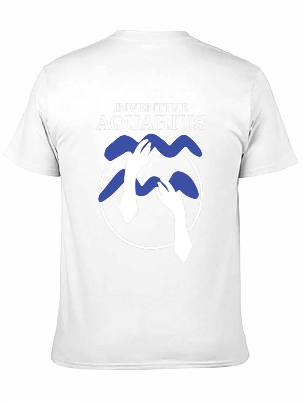 Inventive Aquarius Graphic T-Shirt - Zodiac Design