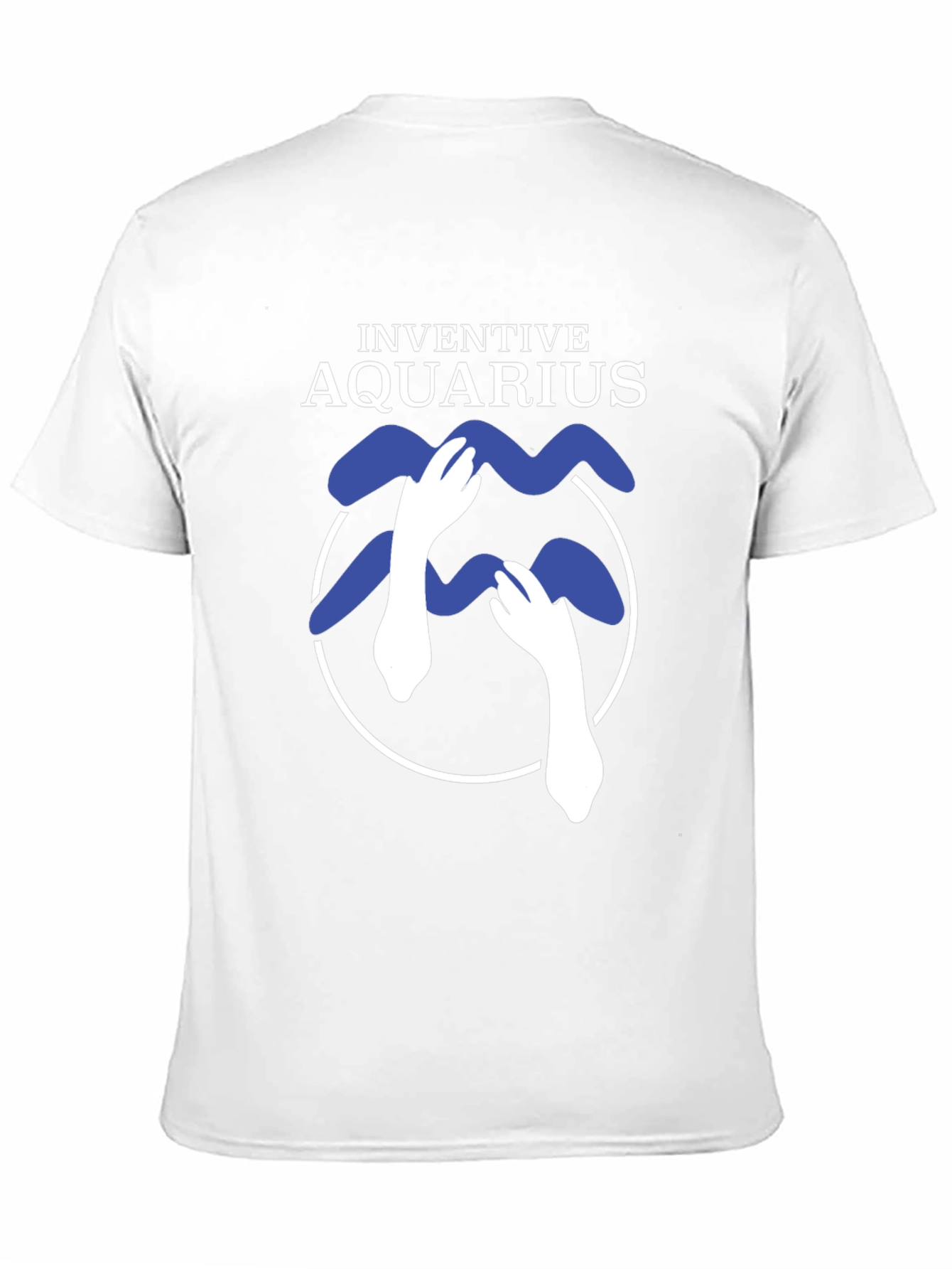 Inventive Aquarius Graphic T-Shirt - Zodiac Design