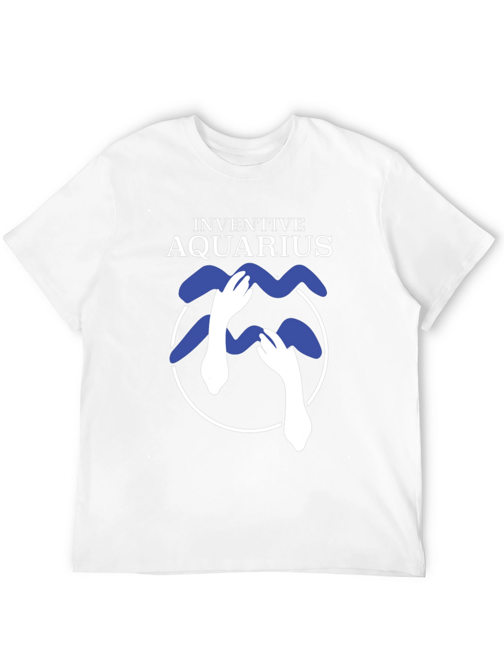 Inventive Aquarius Graphic T-Shirt - Zodiac Design