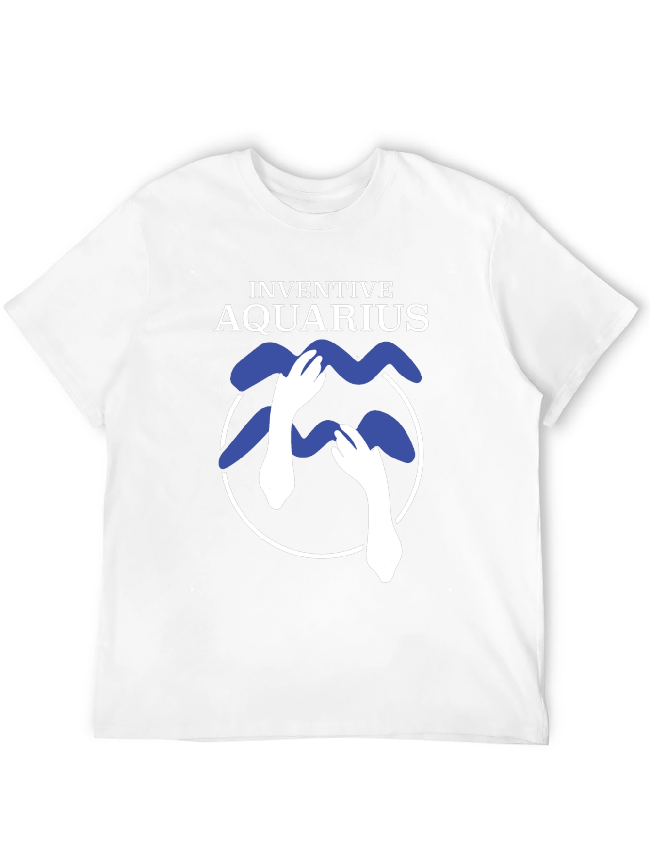 Inventive Aquarius Graphic T-Shirt - Zodiac Design