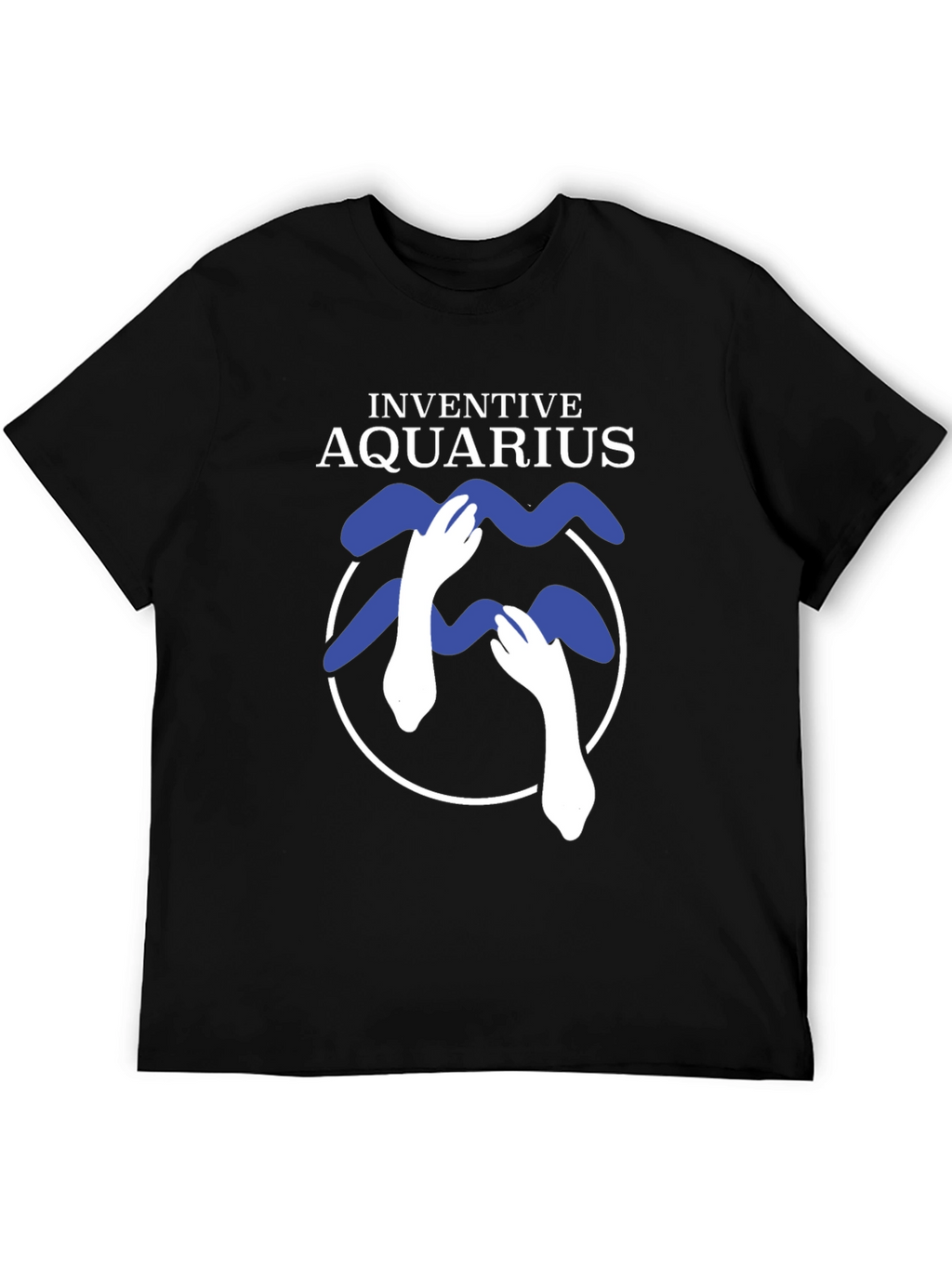 Inventive Aquarius Graphic T-Shirt - Zodiac Design