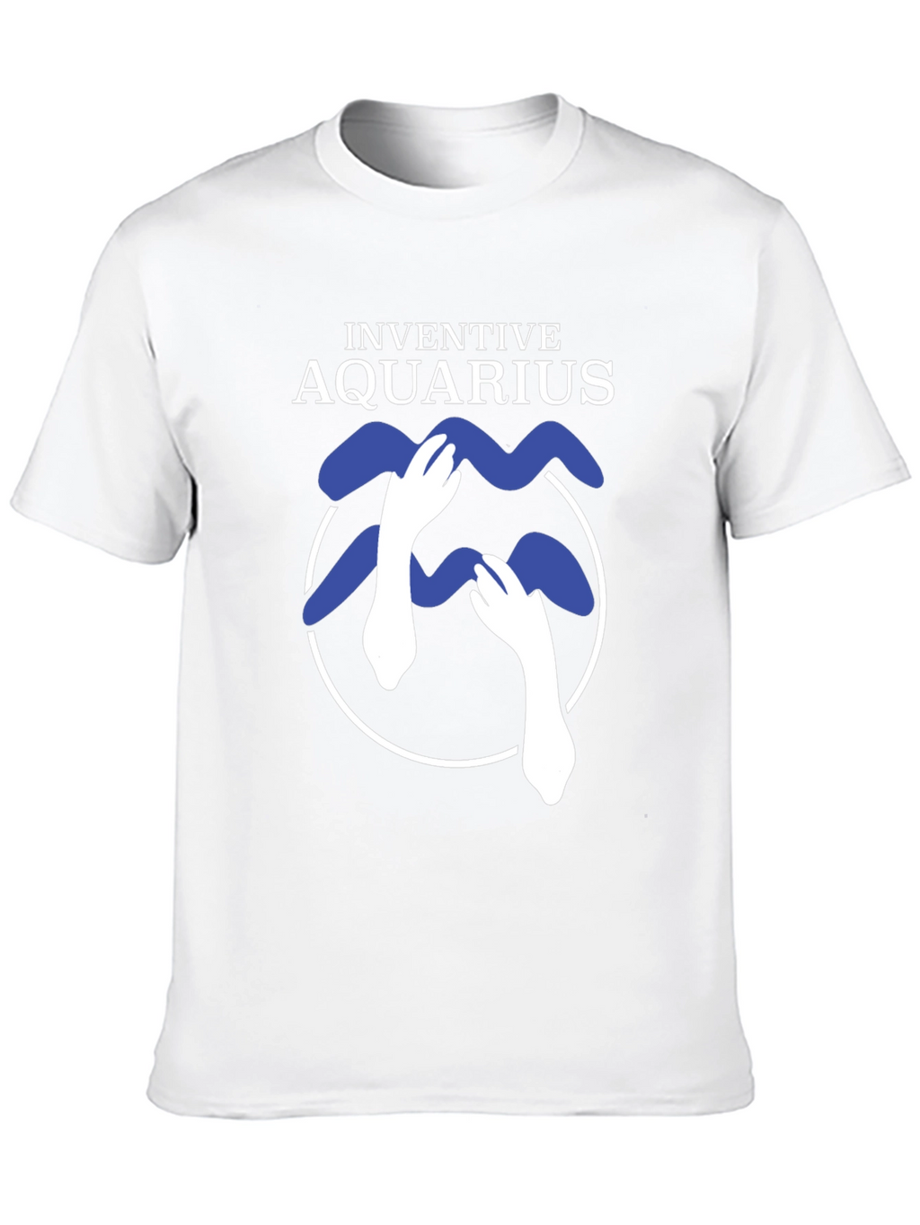 Inventive Aquarius Graphic T-Shirt - Zodiac Design