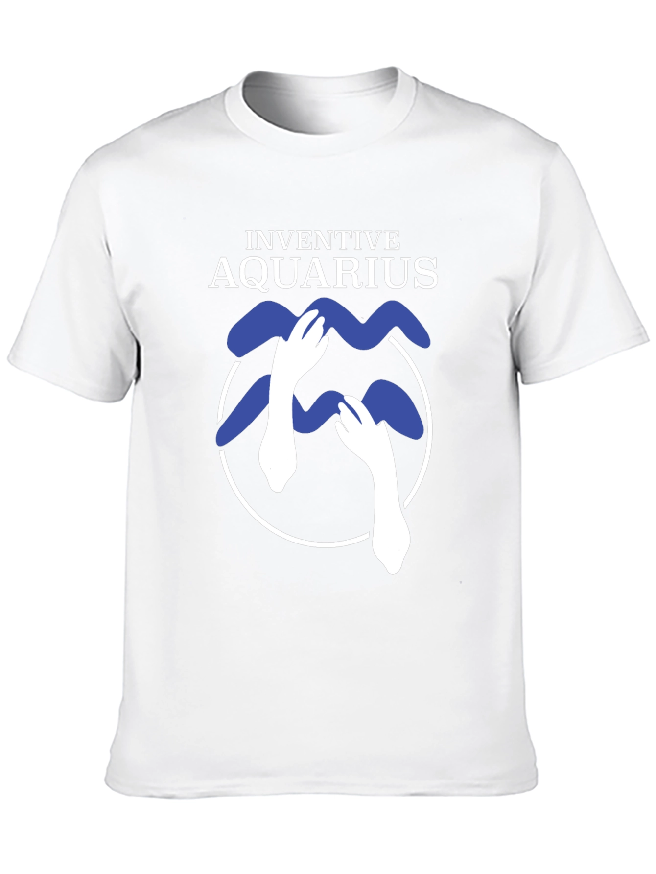 Inventive Aquarius Graphic T-Shirt - Zodiac Design