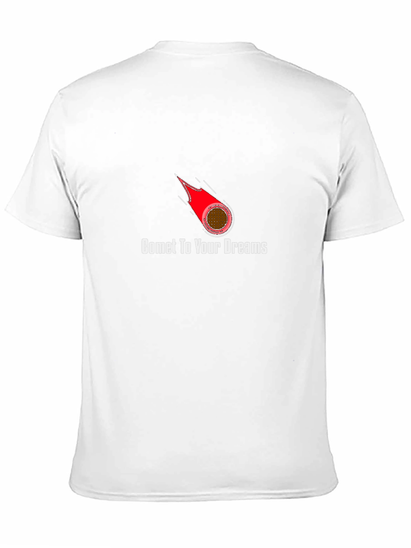 Comet To Your Dreams Black Graphic T-Shirt