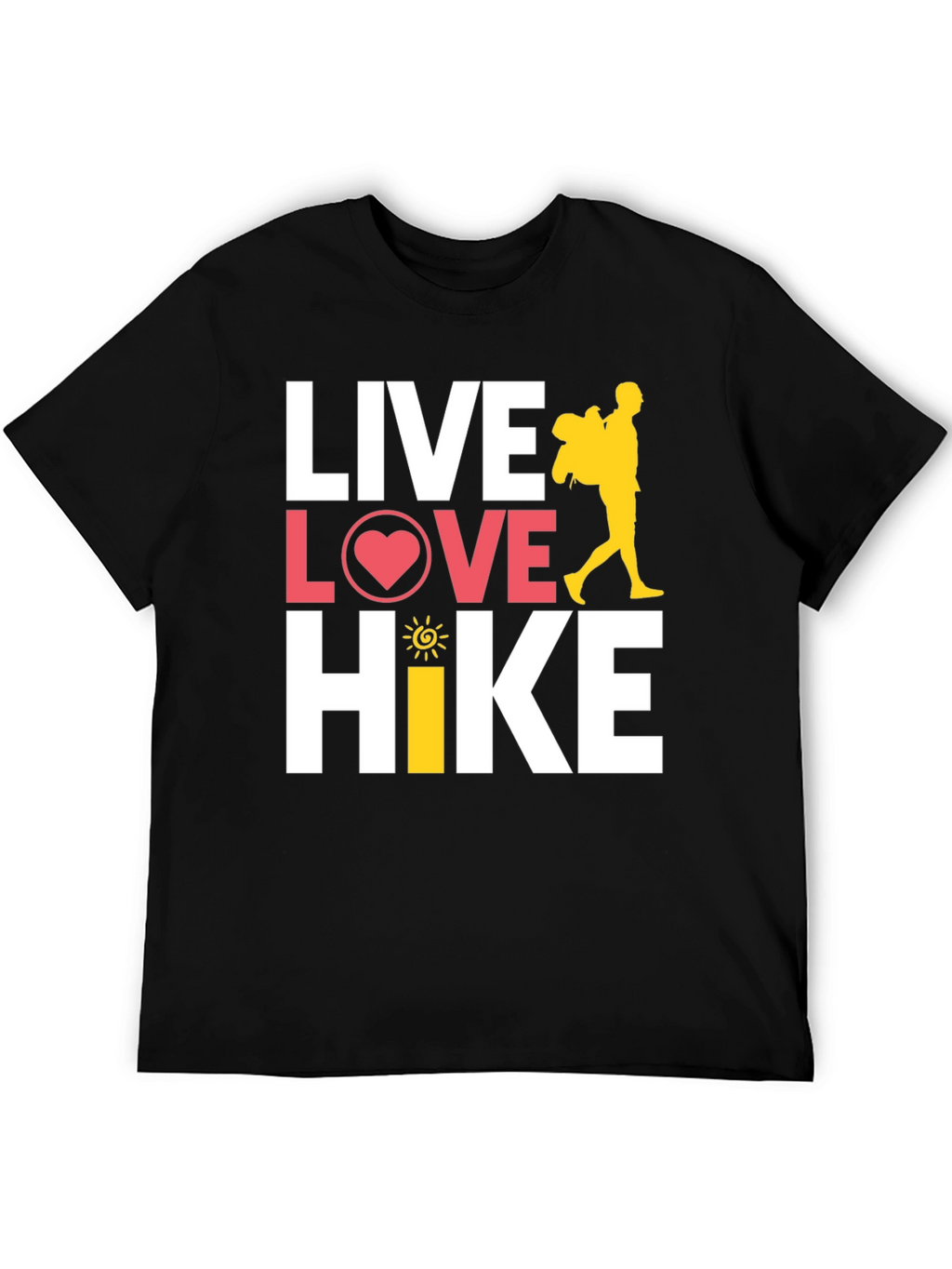 Live Love Hike Graphic Tee - Adventure Ready