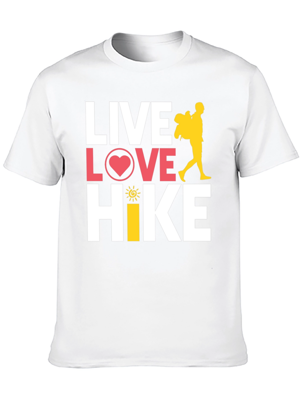 Live Love Hike Graphic Tee - Adventure Ready