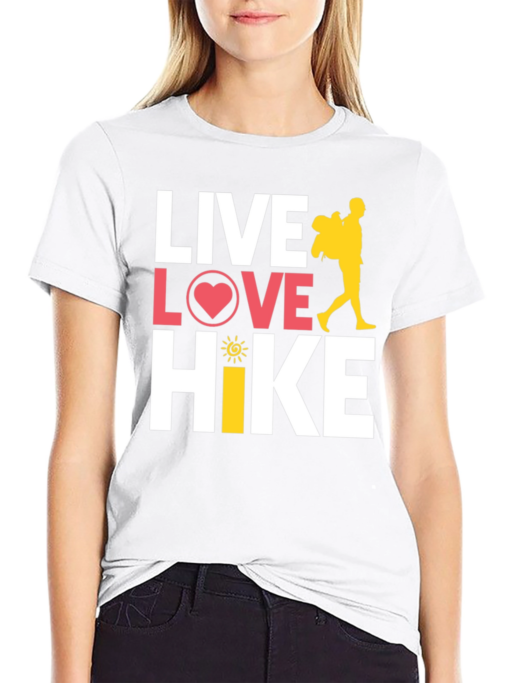 Live Love Hike Graphic Tee - Adventure Ready