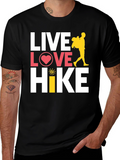 Live Love Hike Graphic Tee - Adventure Ready