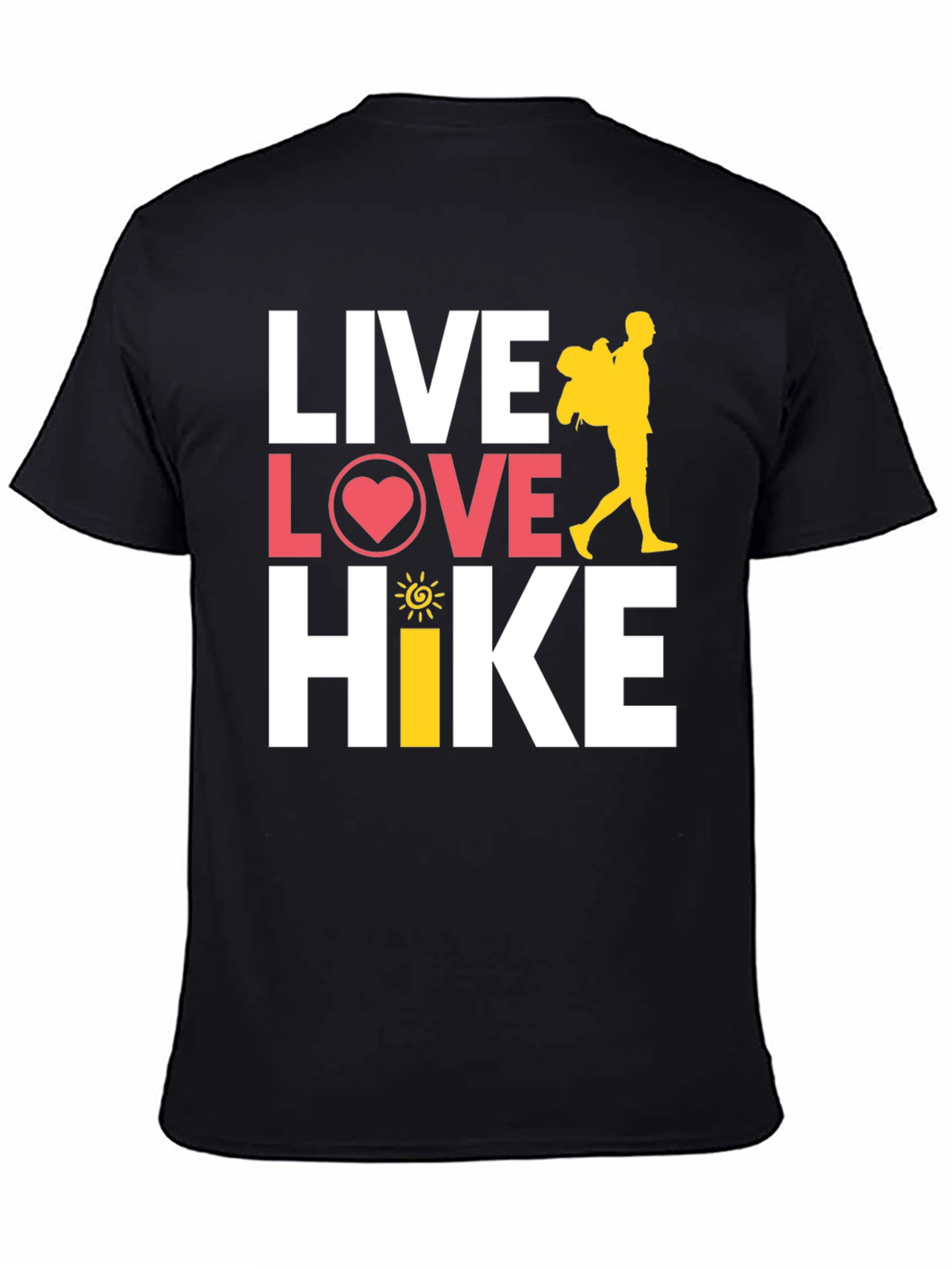Live Love Hike Graphic Tee - Adventure Ready