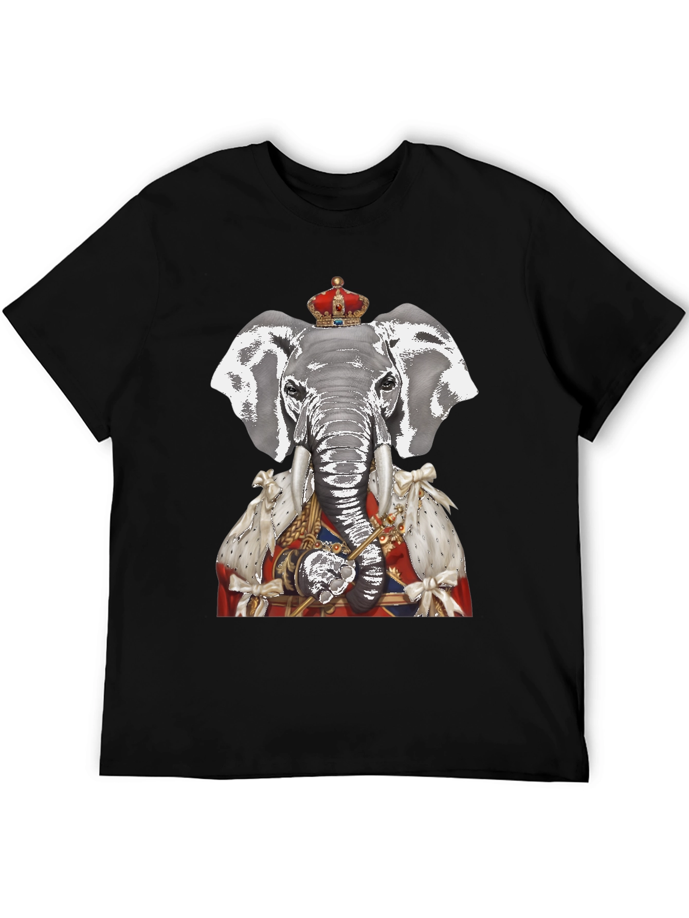 Regal Elephant Graphic T-Shirt