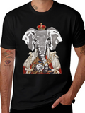 Regal Elephant Graphic T-Shirt