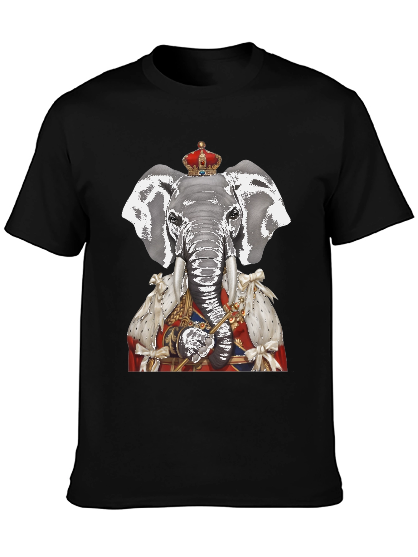 Regal Elephant Graphic T-Shirt