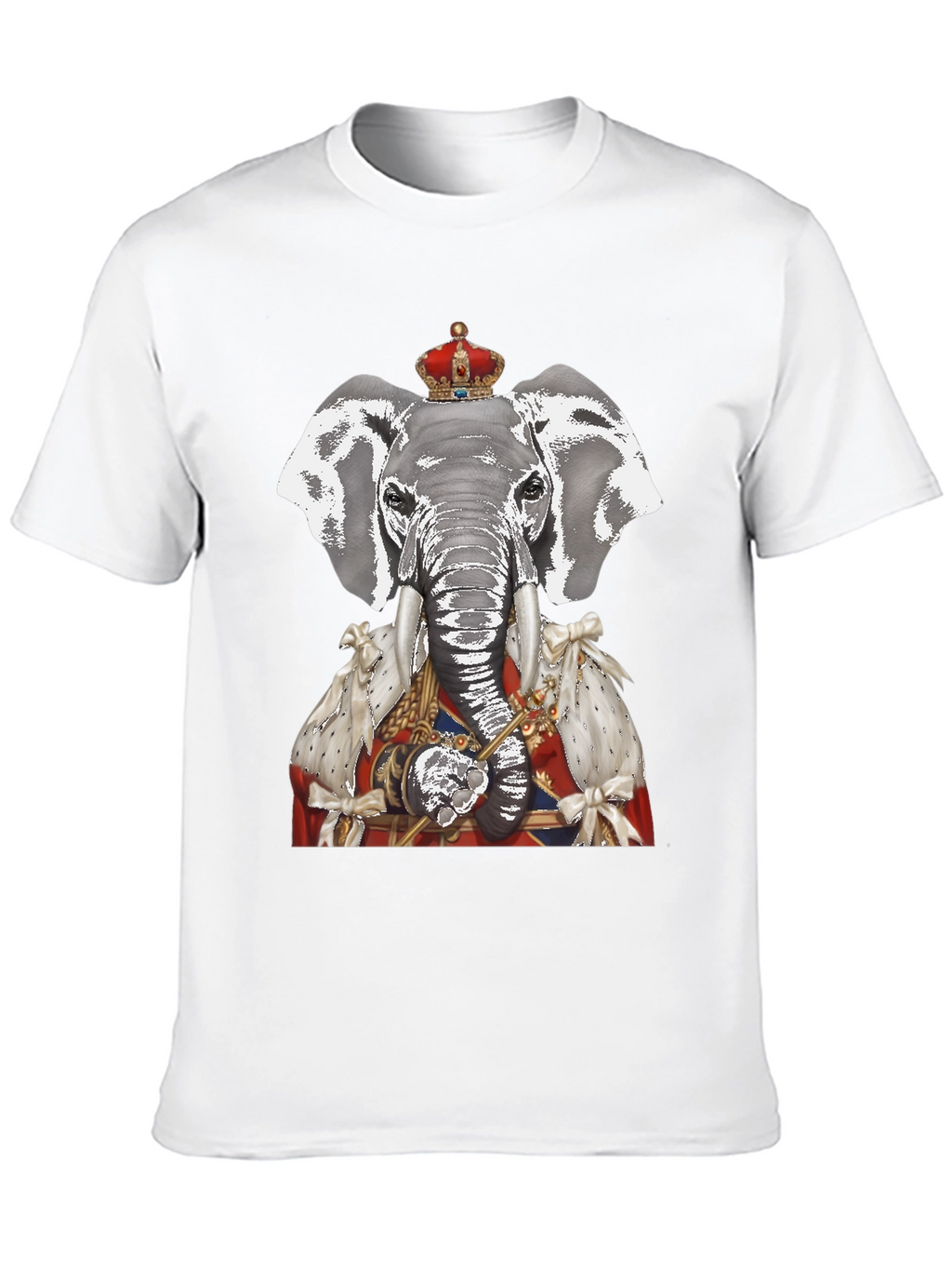 Regal Elephant Graphic T-Shirt