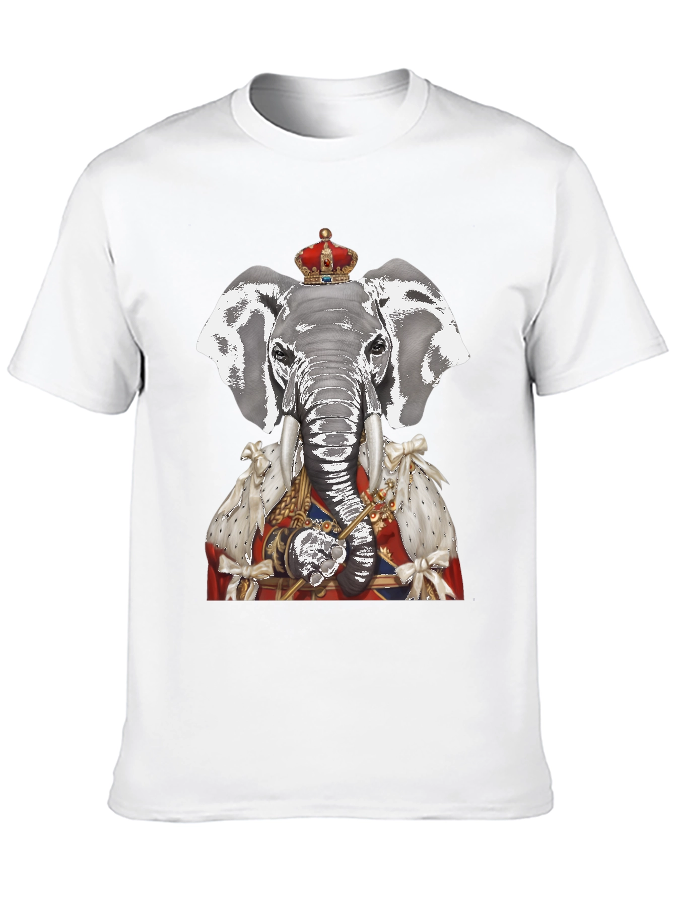 Regal Elephant Graphic T-Shirt