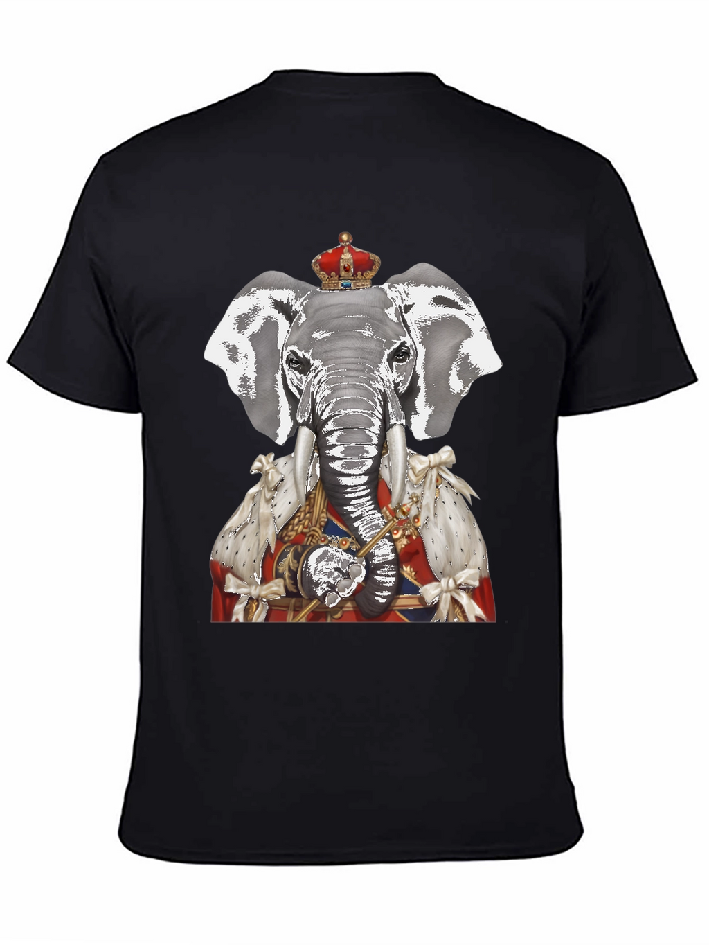 Regal Elephant Graphic T-Shirt