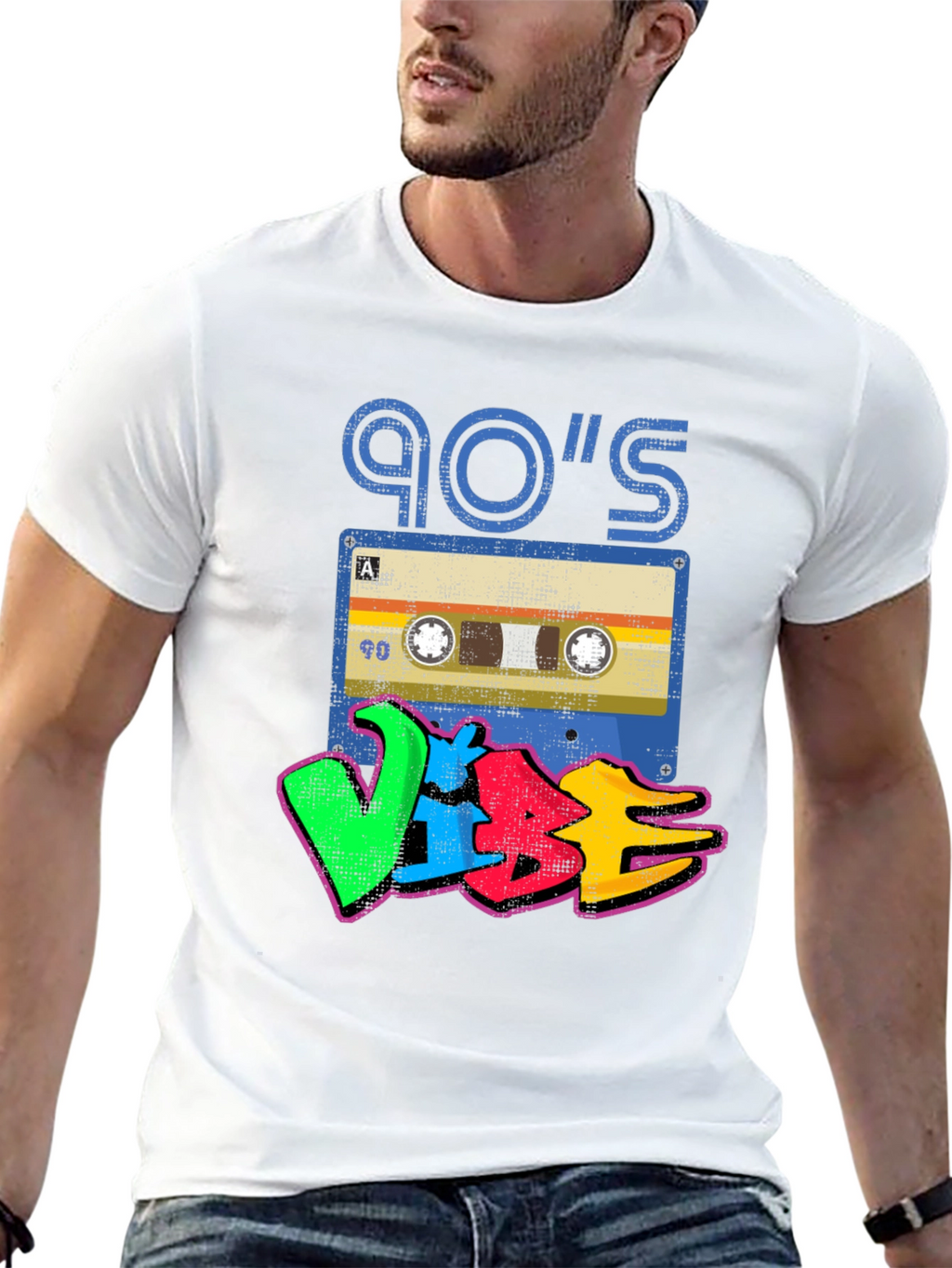 90s Vibe Retro Graphic Tee