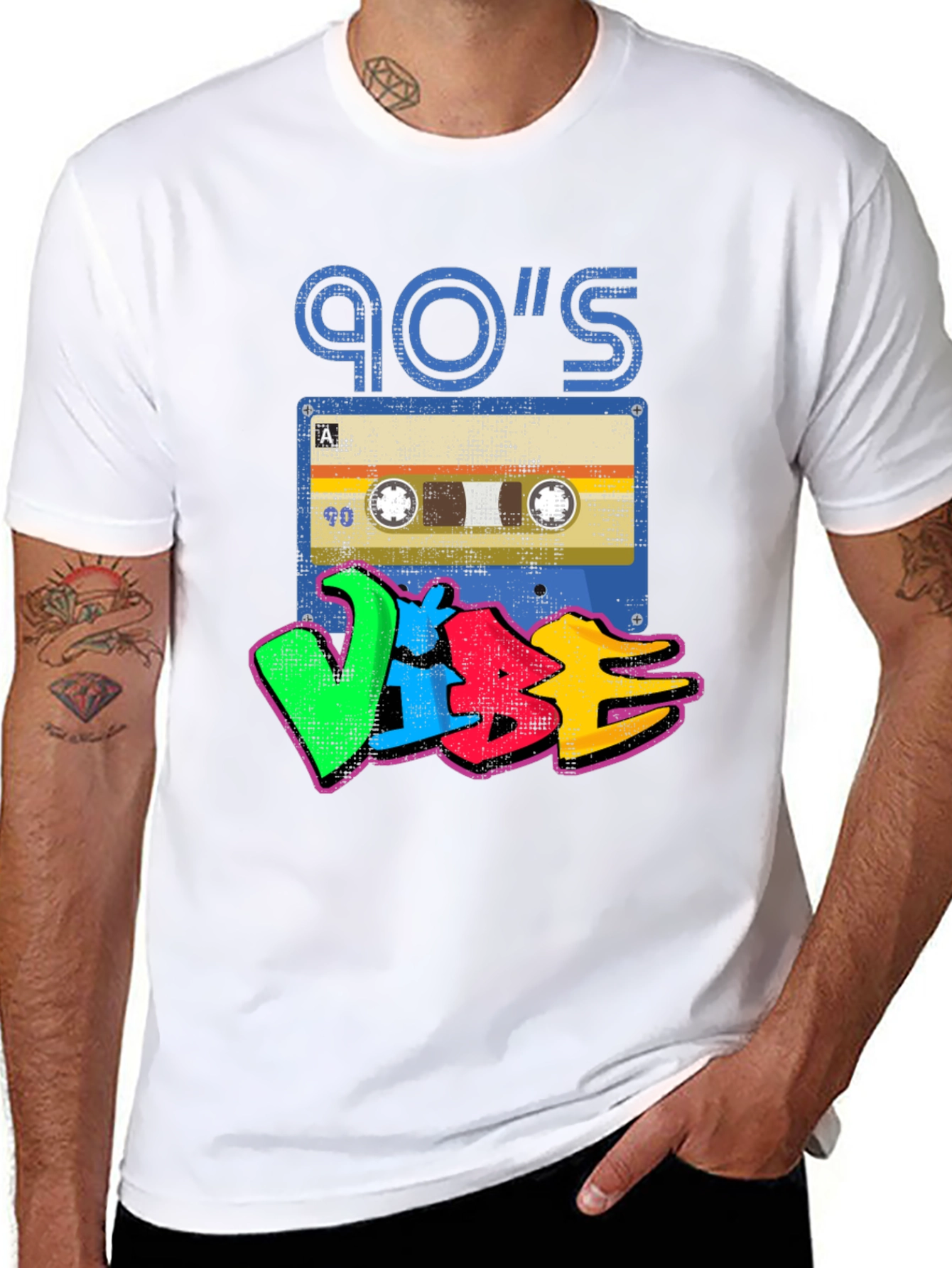 90s Vibe Retro Graphic Tee