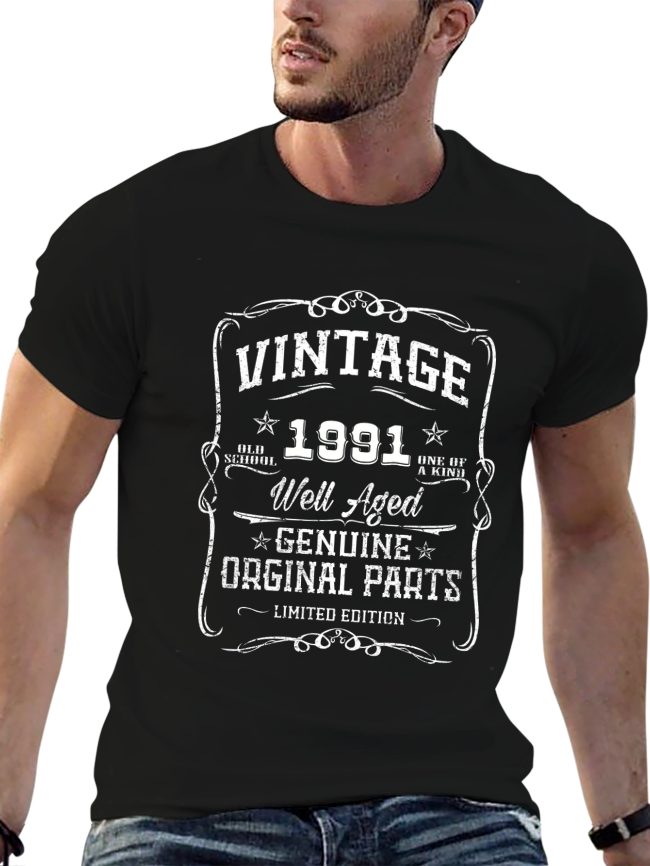 Vintage 1991 T-Shirt - Well Aged Genuine Original Parts