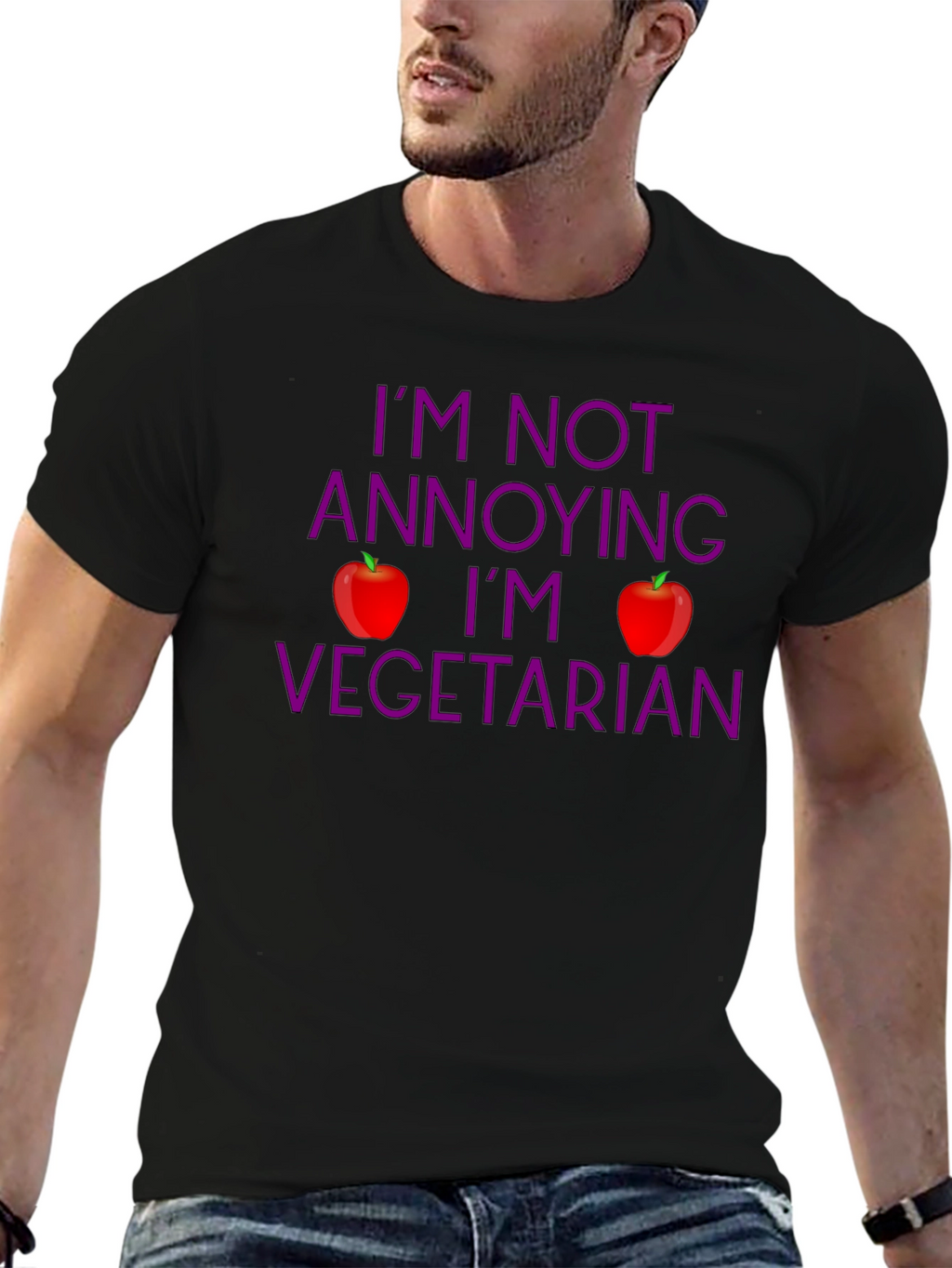 Im Not Annoying Im Vegetarian T-Shirt