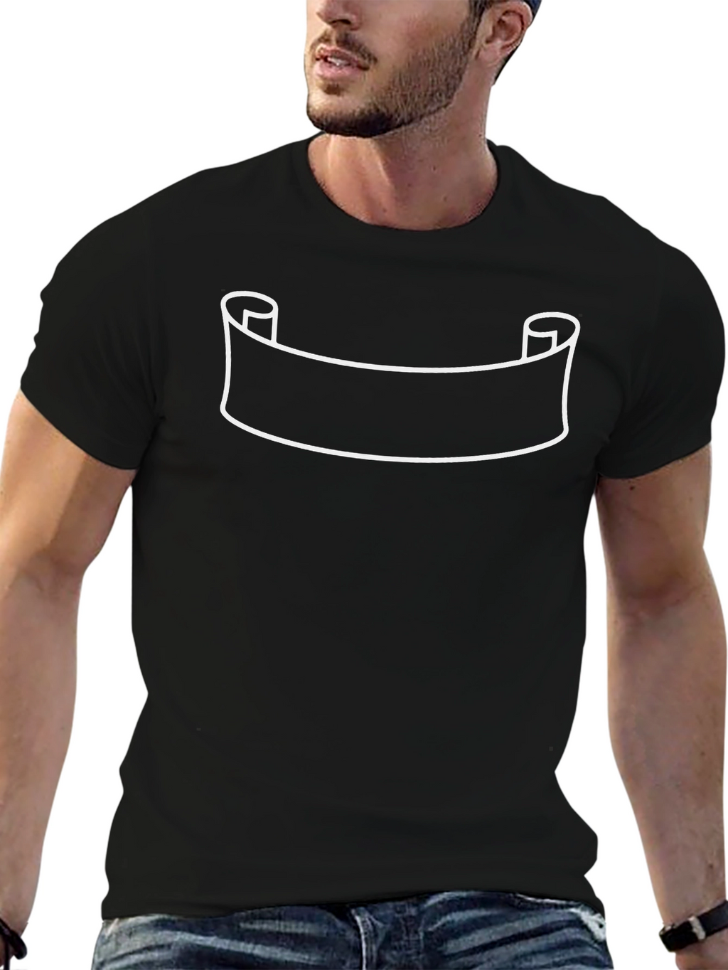 Blank Banner Graphic Tee