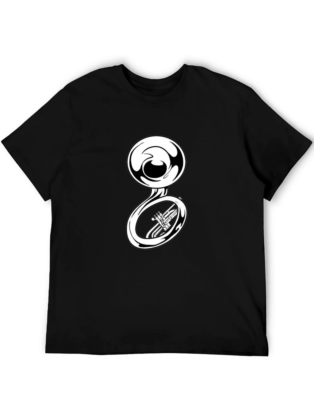 Sousaphone Graphic Tee - Musical Instrument T-Shirt