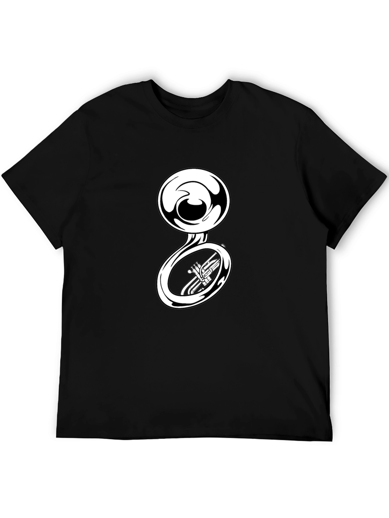 Sousaphone Graphic Tee - Musical Instrument T-Shirt