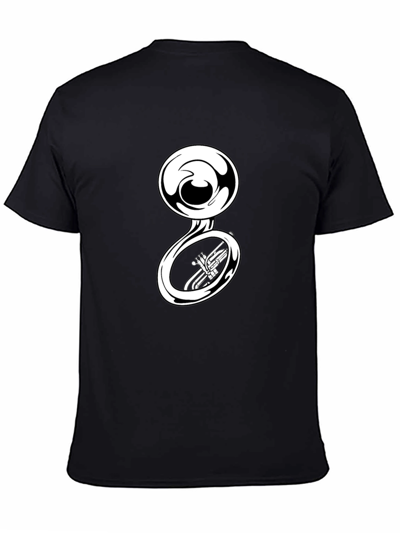 Sousaphone Graphic Tee - Musical Instrument T-Shirt