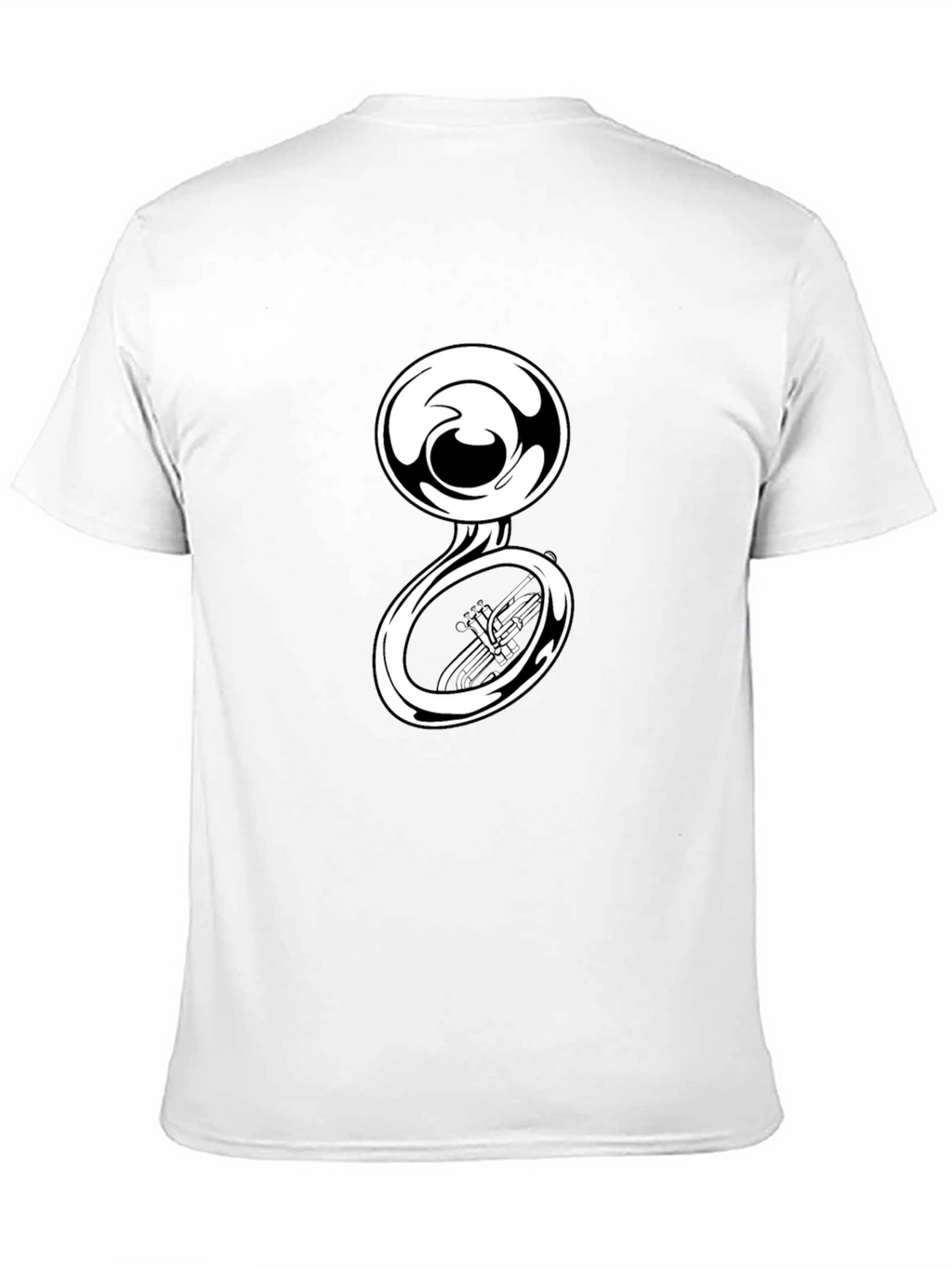 Sousaphone Graphic Tee - Musical Instrument T-Shirt