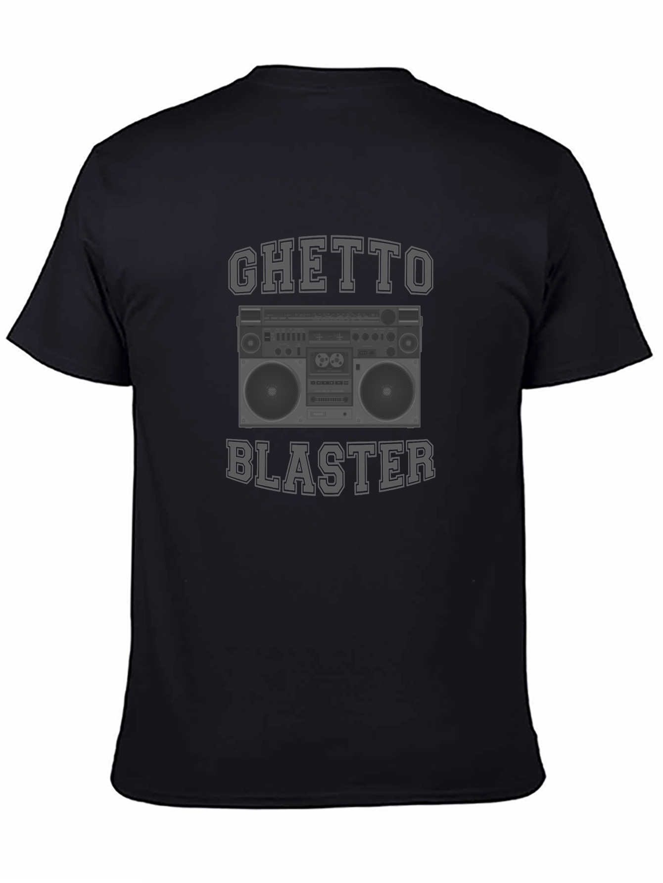 Ghetto Blaster Boombox Graphic T-Shirt