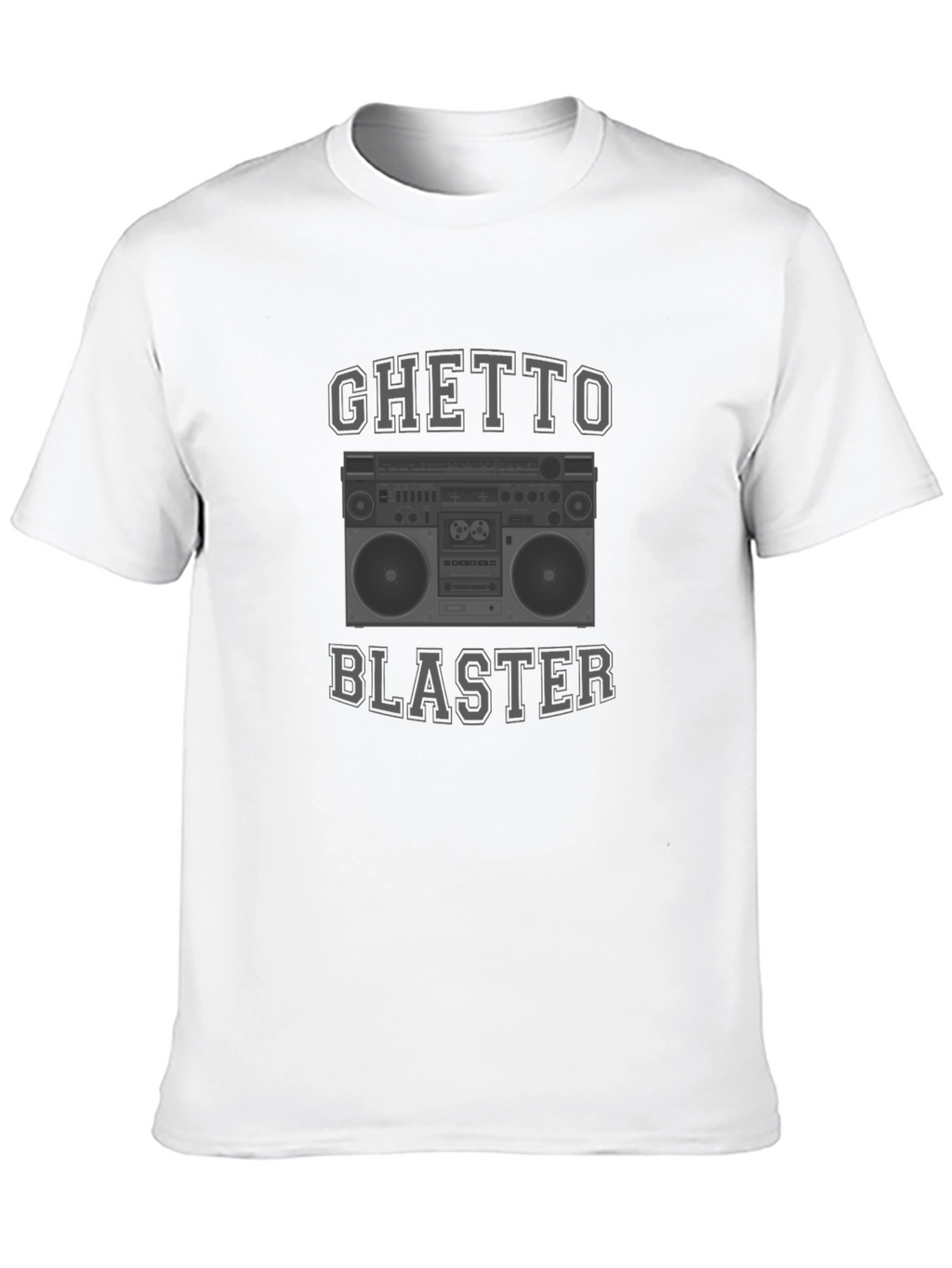 Ghetto Blaster Boombox Graphic T-Shirt