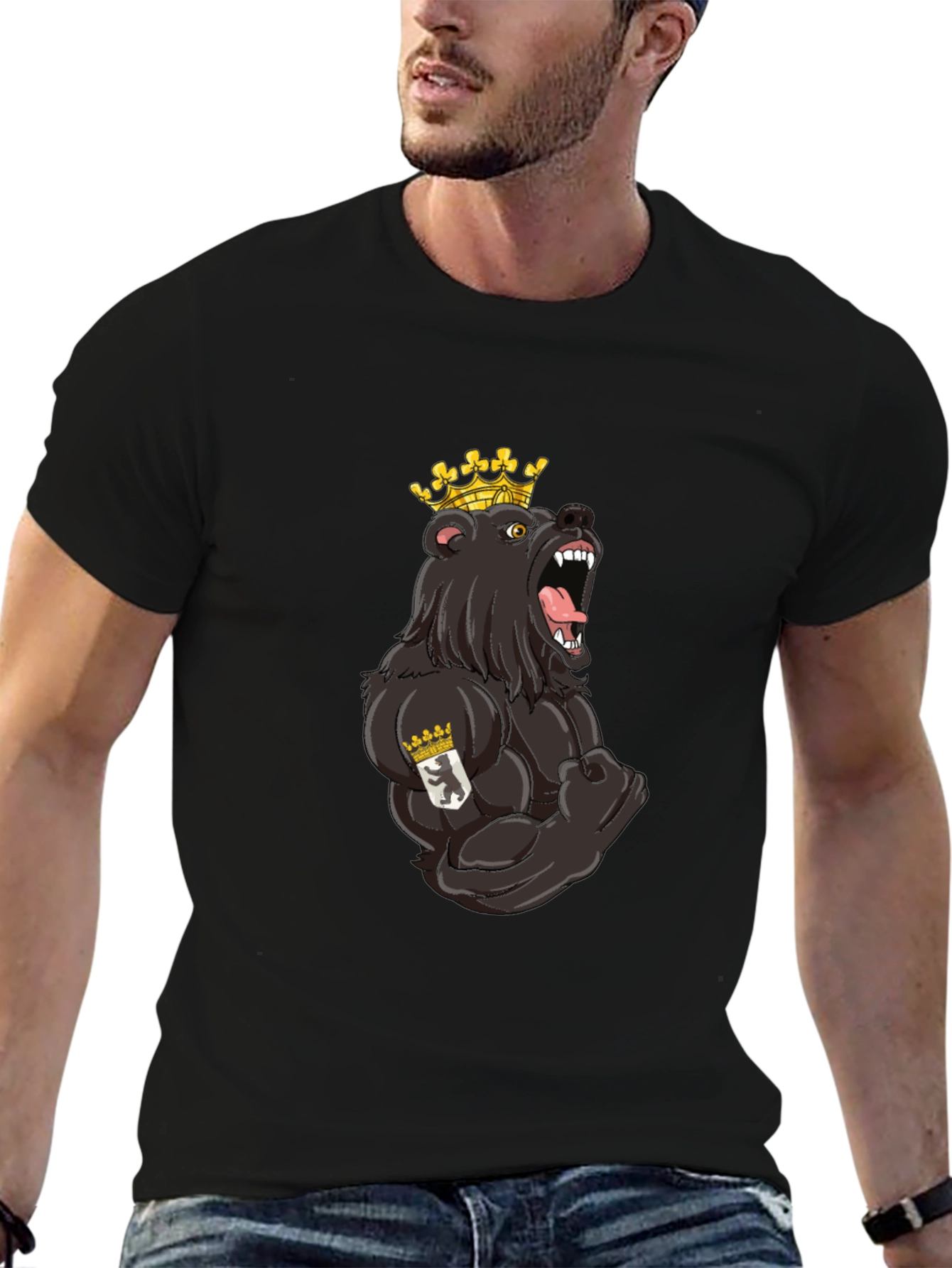 King Bear Graphic T-Shirt