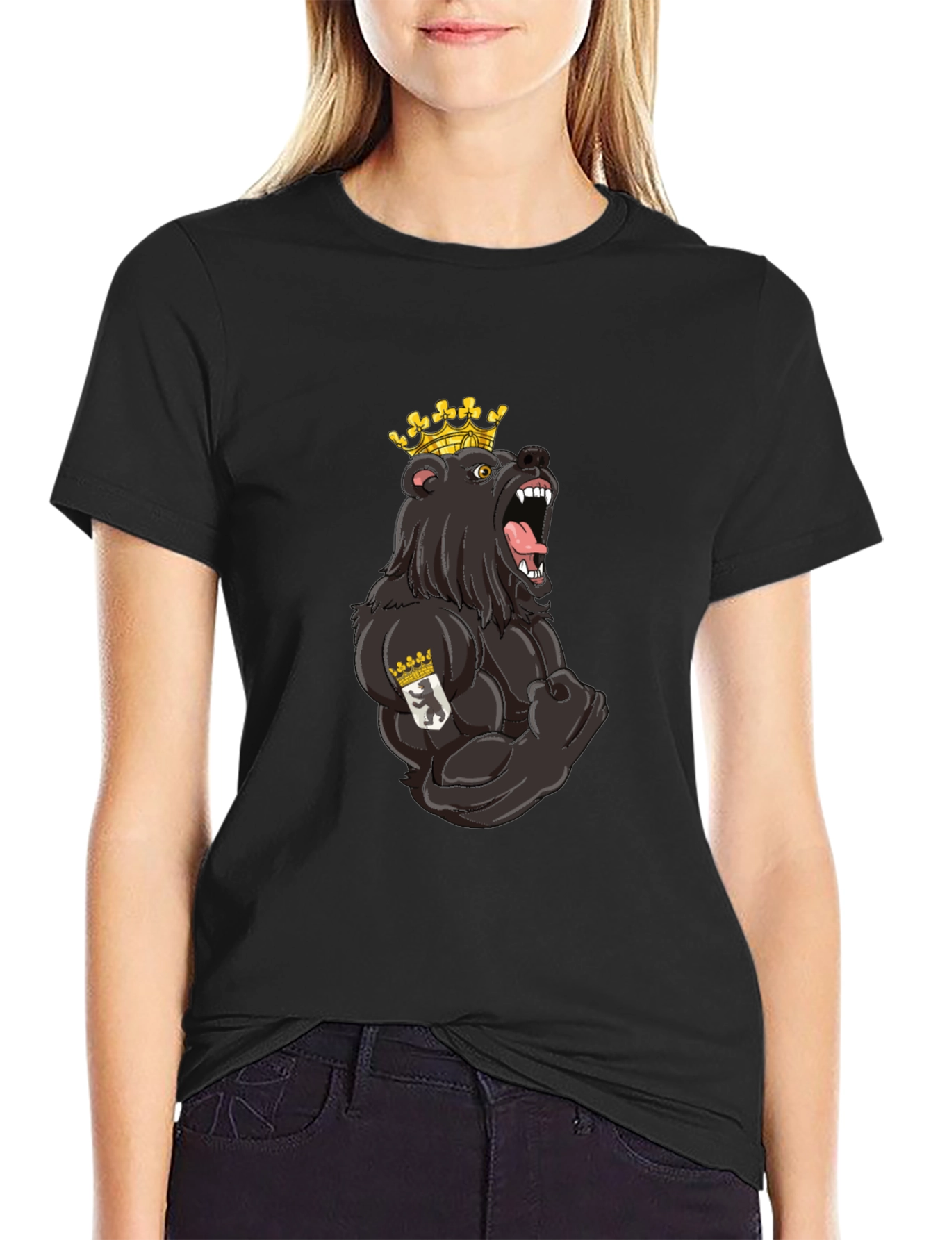 King Bear Graphic T-Shirt