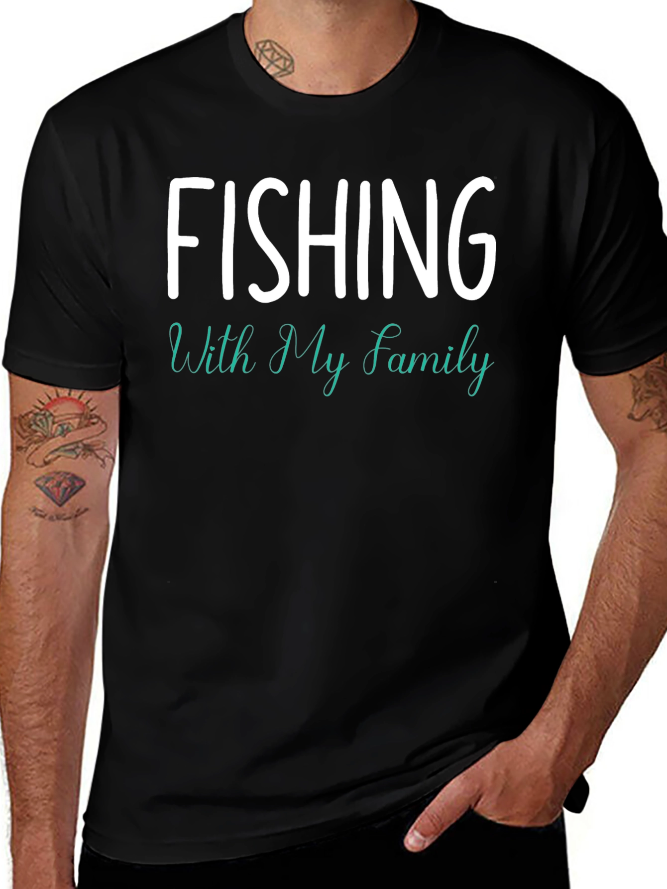 Fishing With My Family T-Shirt