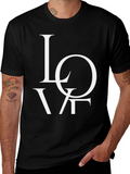 LOVE Graphic T-Shirt - Modern Design