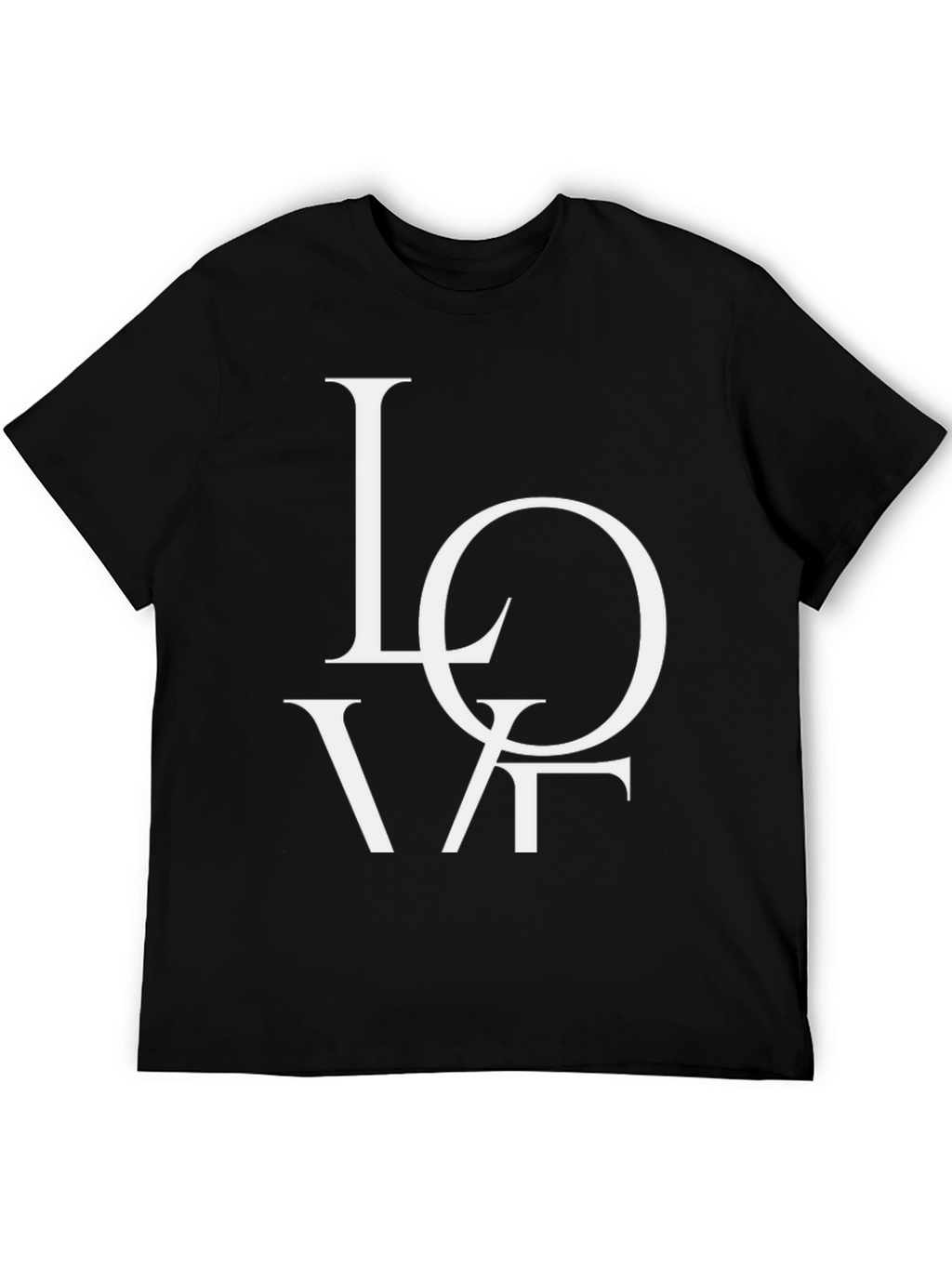 LOVE Graphic T-Shirt - Modern Design