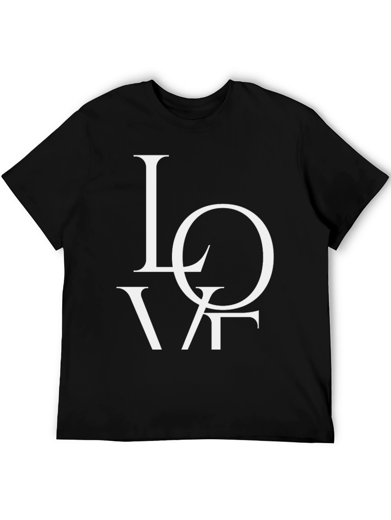 LOVE Graphic T-Shirt - Modern Design