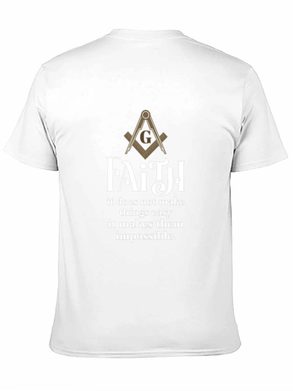 Faith Graphic T-Shirt - Impossible Dreams Tee