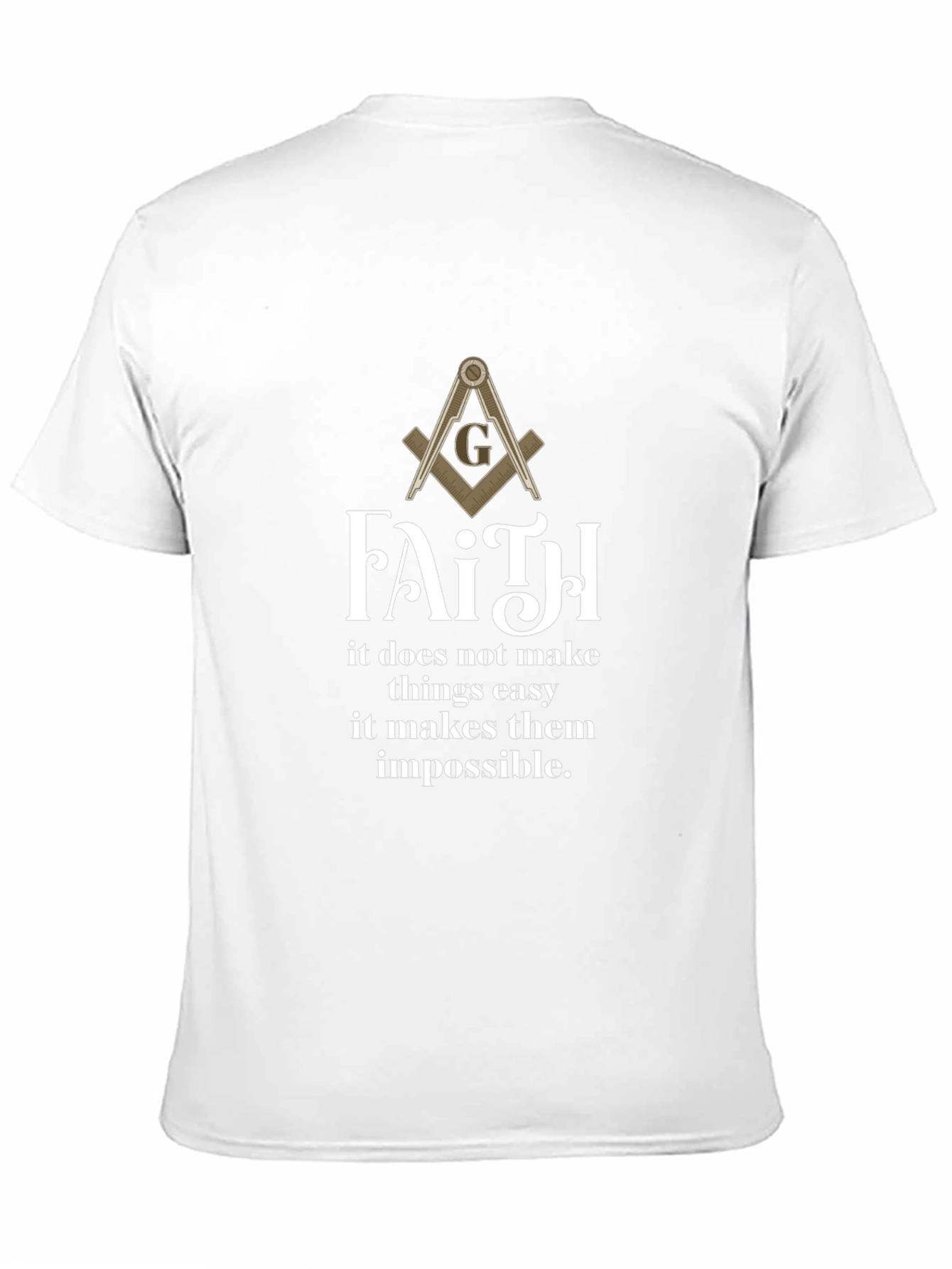Faith Graphic T-Shirt - Impossible Dreams Tee