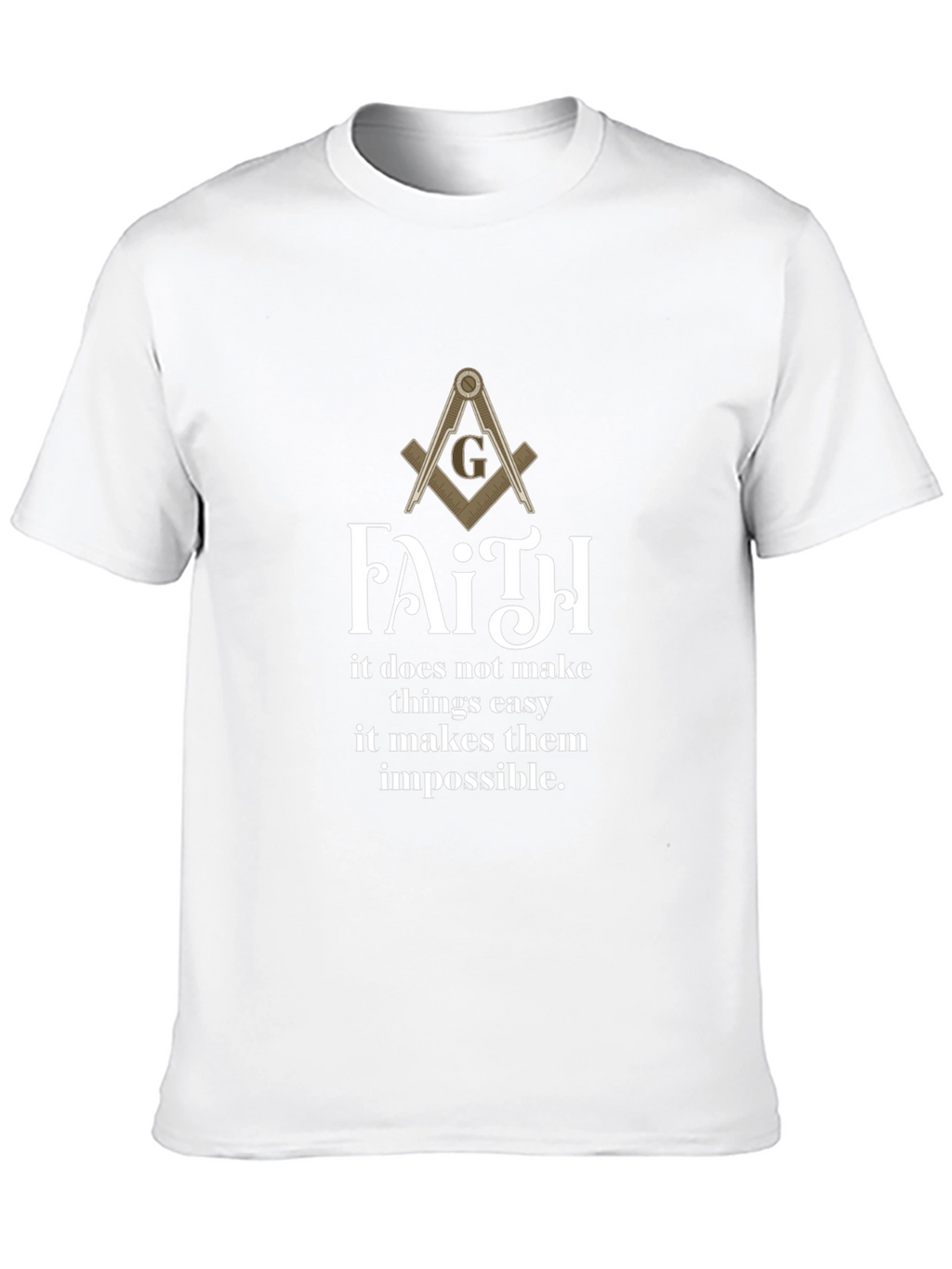 Faith Graphic T-Shirt - Impossible Dreams Tee
