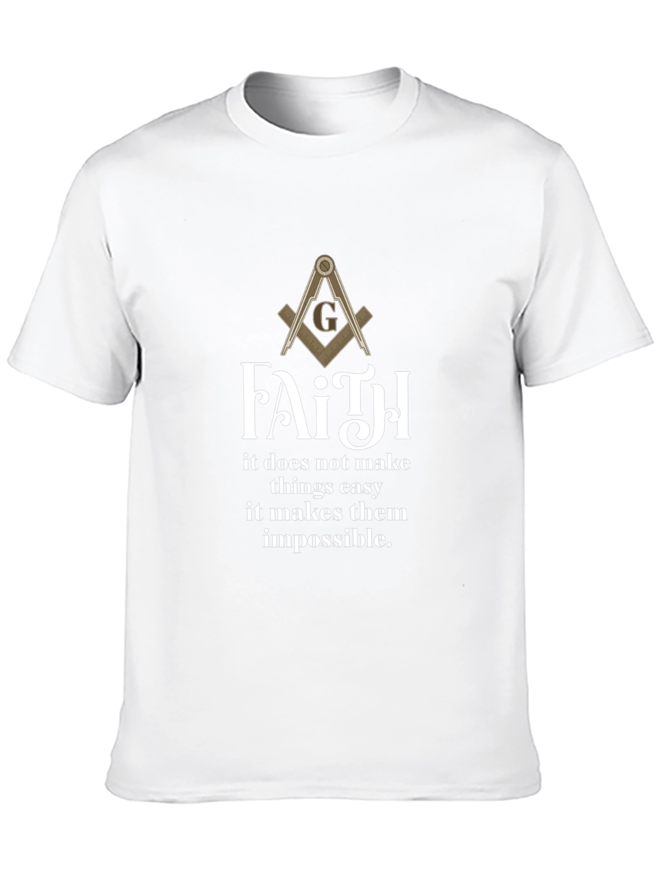 Faith Graphic T-Shirt - Impossible Dreams Tee