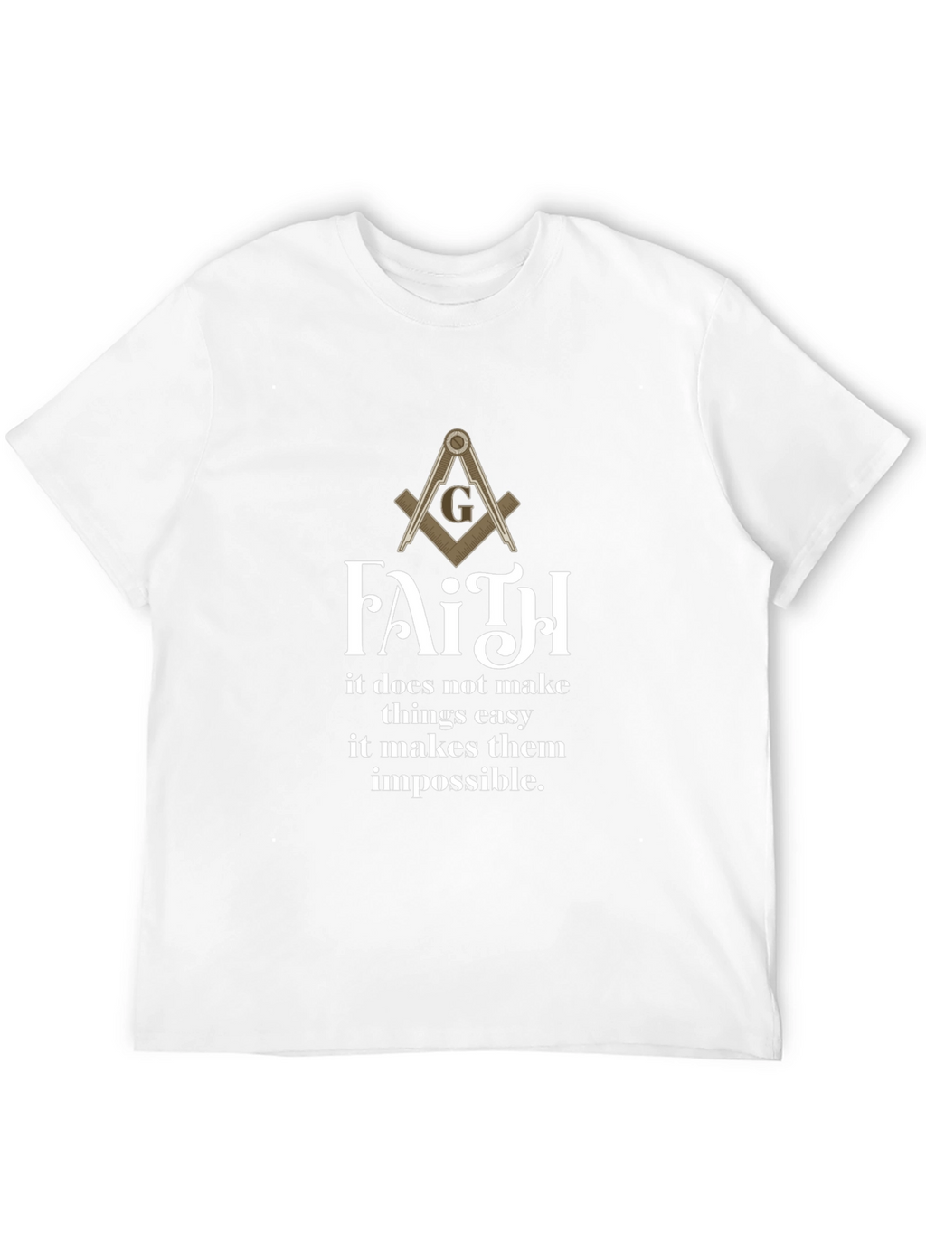 Faith Graphic T-Shirt - Impossible Dreams Tee