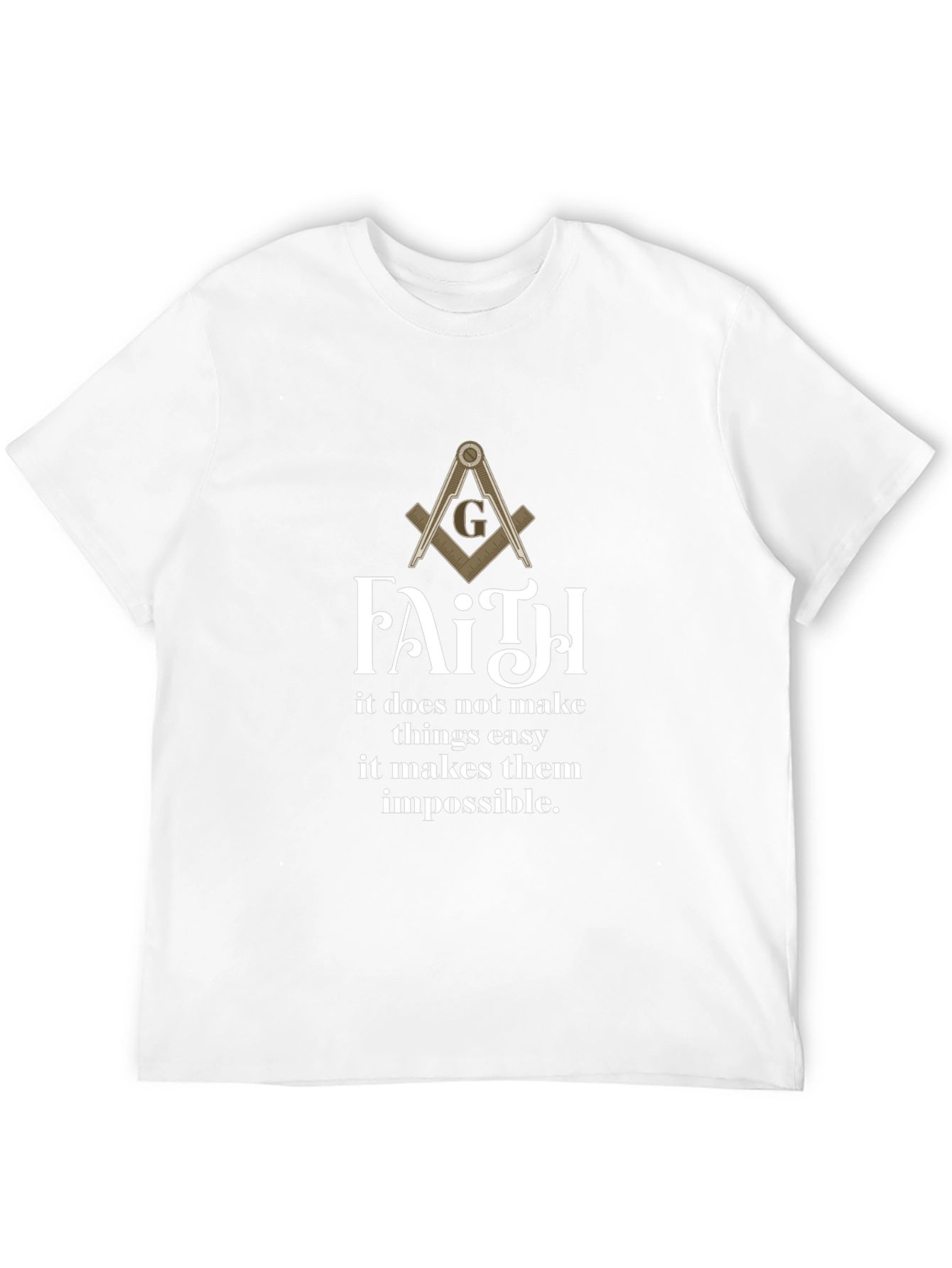Faith Graphic T-Shirt - Impossible Dreams Tee