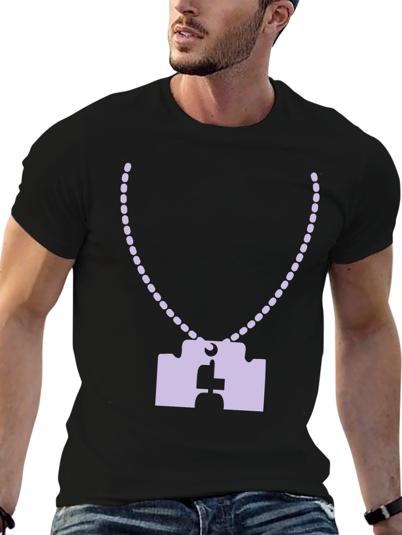 Puzzle Piece Necklace T-Shirt