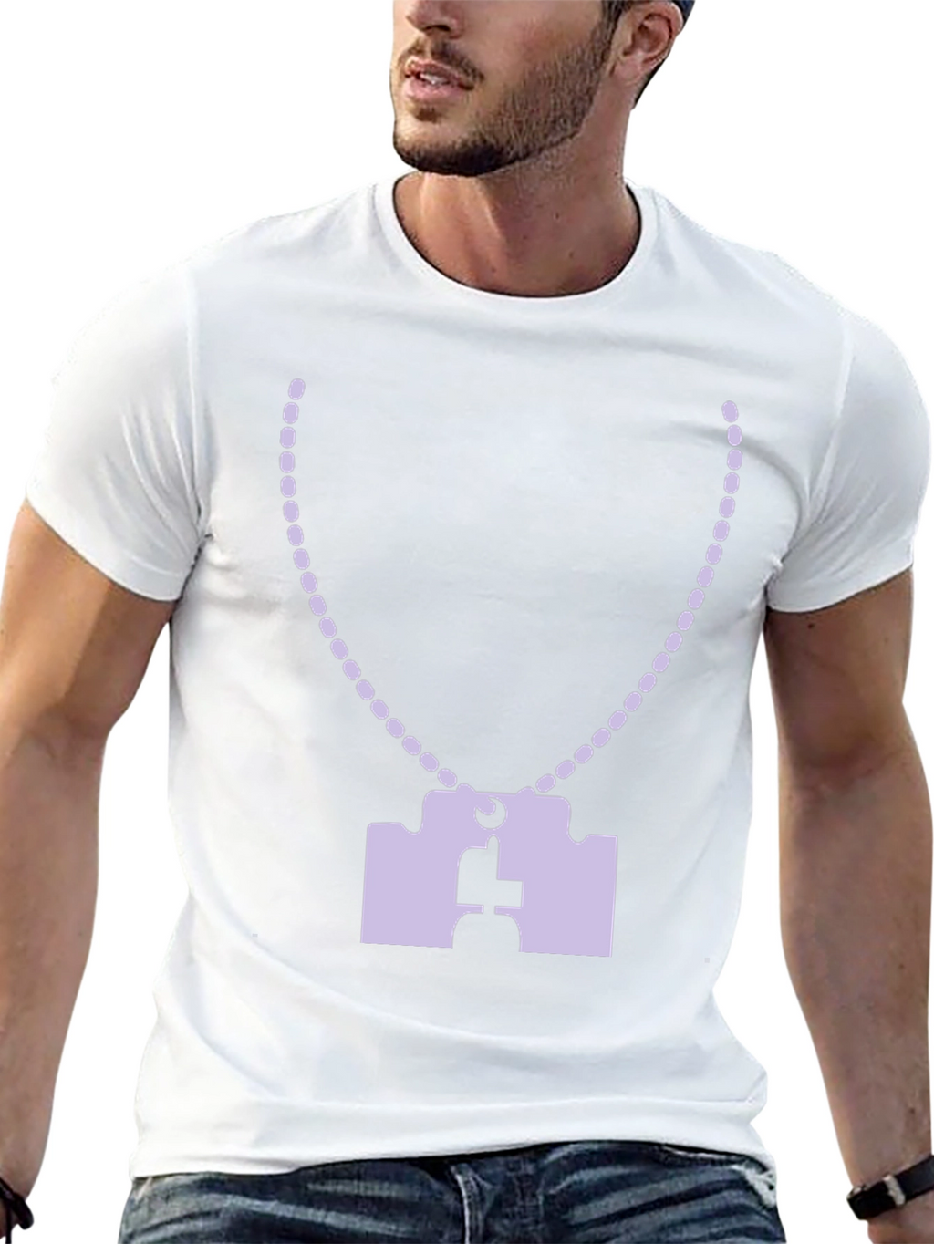 Puzzle Piece Necklace T-Shirt
