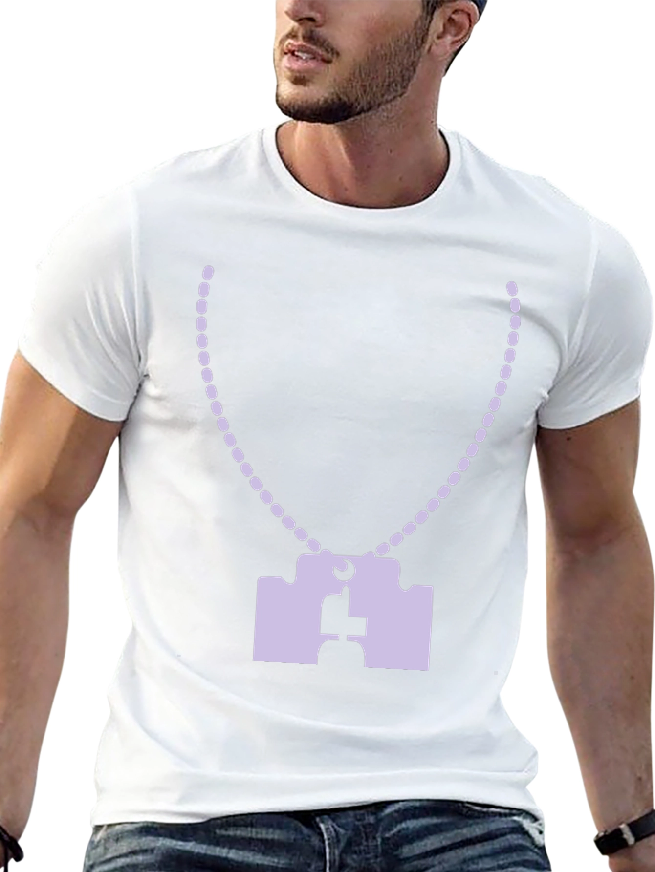 Puzzle Piece Necklace T-Shirt