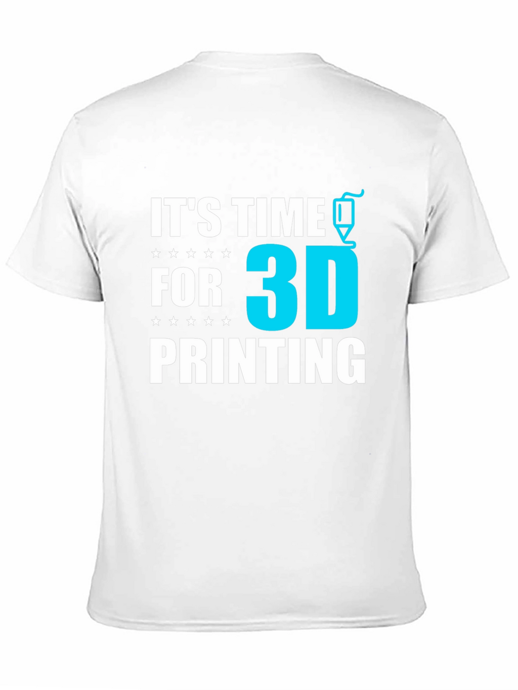 Its Time For 3D Printing T-Shirt